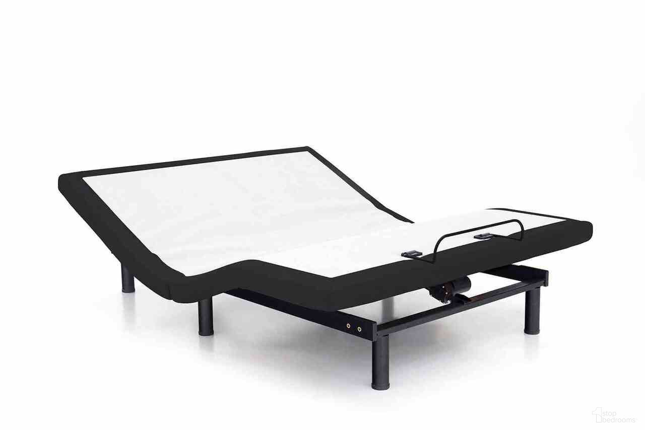 The appearance of Somnerside II California King Adjustable Bed Frame Base In Black and White designed by Furniture of America in the modern / contemporary interior design. This black/white piece of furniture  was selected by 1StopBedrooms from Somnerside II Collection to add a touch of cosiness and style into your home. Sku: MT-ADJ302-CK. Material: Metal.
