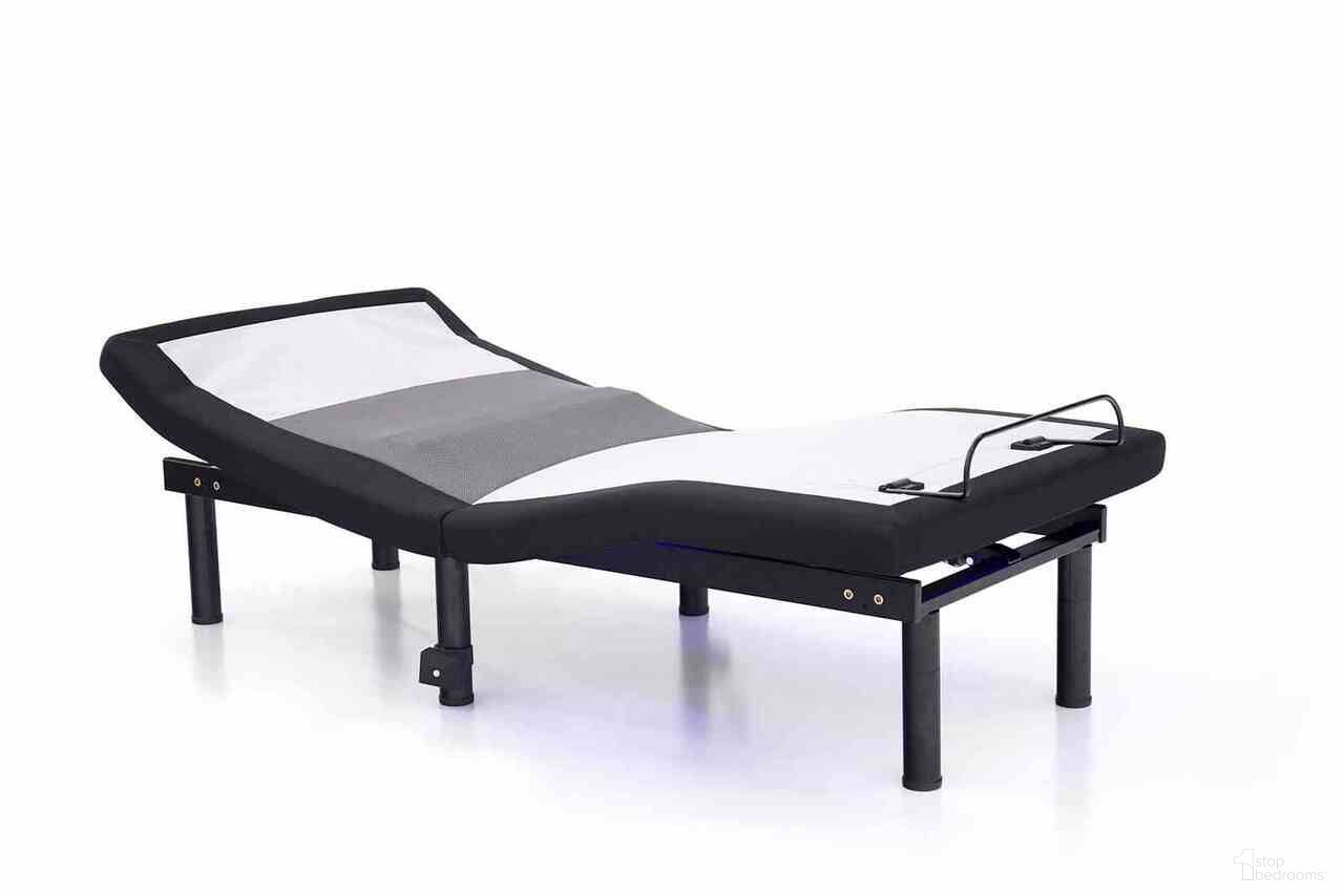 The appearance of Somnerside III King Adjustable Bed Frame Base designed by Furniture of America in the modern / contemporary interior design. This black/white/gray piece of furniture was selected by 1StopBedrooms from Somnerside III Collection to add a touch of cosiness and style into your home. Sku: MT-ADJ303-EK. Material: Metal. Bed Size: King.