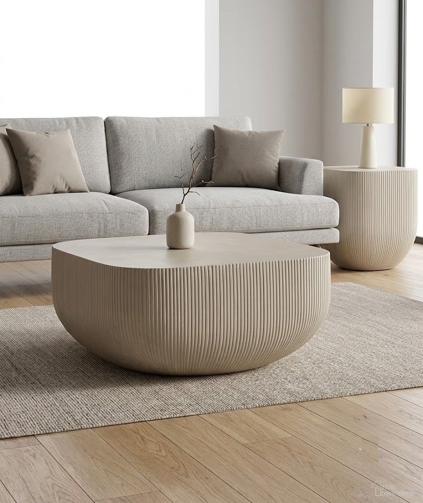 Sonara Occasional Table Set In Beige