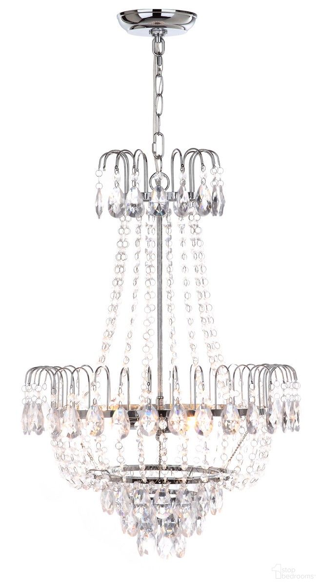 Sonja 3 Light 18 Inch-Dia Pendant in Chrome