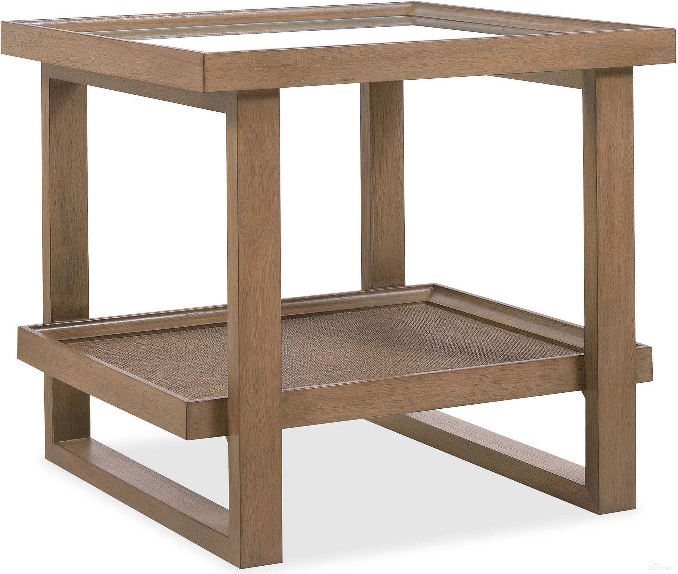 The appearance of Sonnet Rectangle End Table In Medium Wood designed by Hooker in the transitional interior design. This medium wood piece of furniture was selected by 1StopBedrooms from Sonnet Collection to add a touch of cosiness and style into your home. Sku: 6072-80113-85. Material: Oak Veneer.