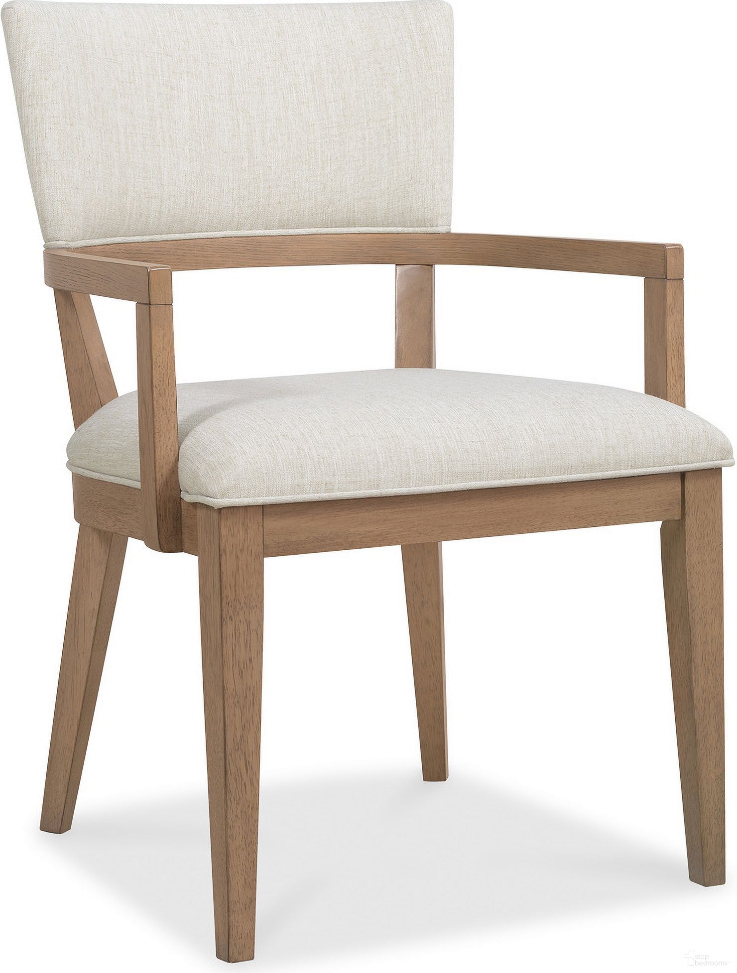 Sonnet Upholstered Dining Chair In Beige