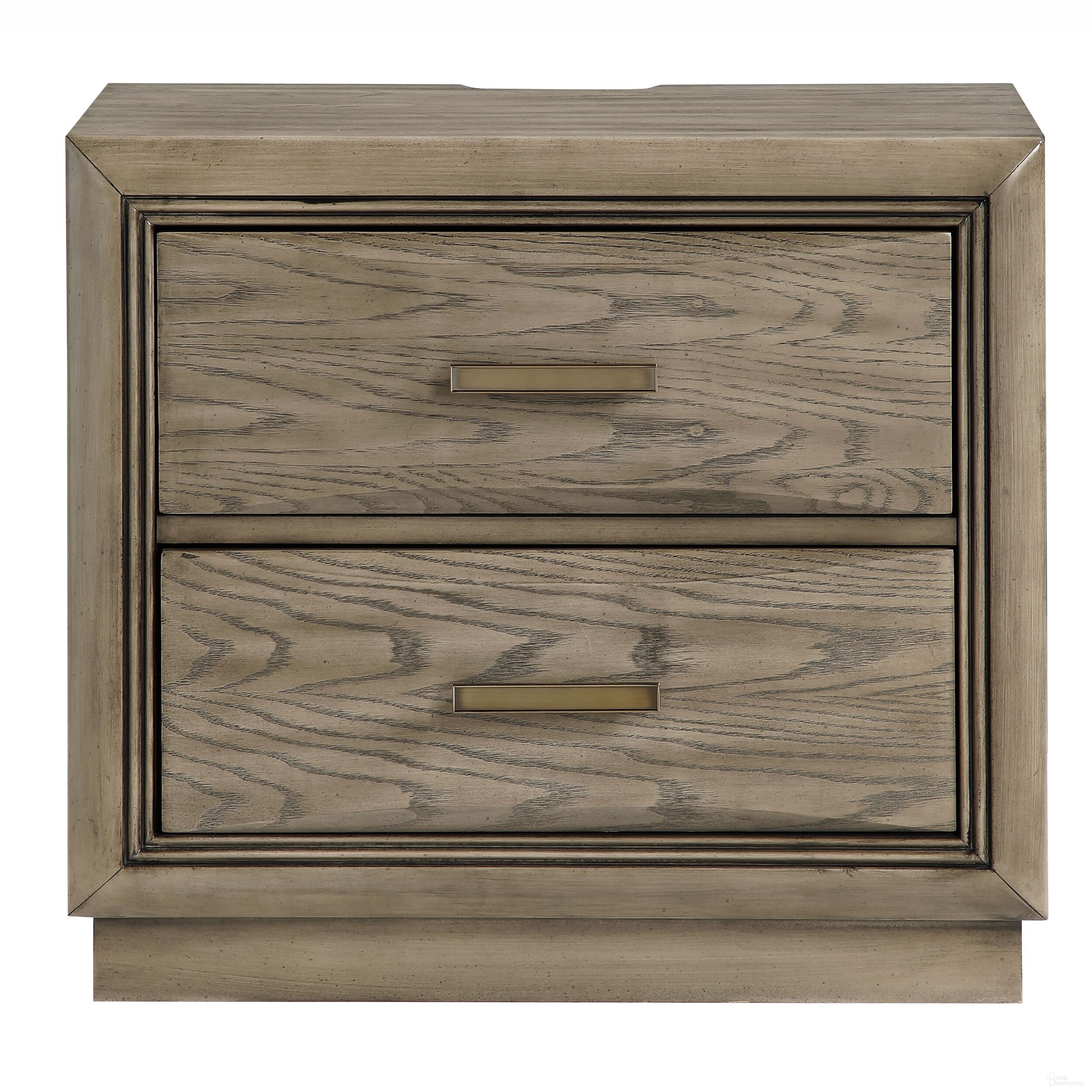 The appearance of Sonoma 2-Drawer Nightstand In Gray designed by Steve Silver in the modern / contemporary interior design. This gray piece of furniture was selected by 1StopBedrooms from Sonoma Collection to add a touch of cosiness and style into your home. Sku: SON900NS. Material: MDF.