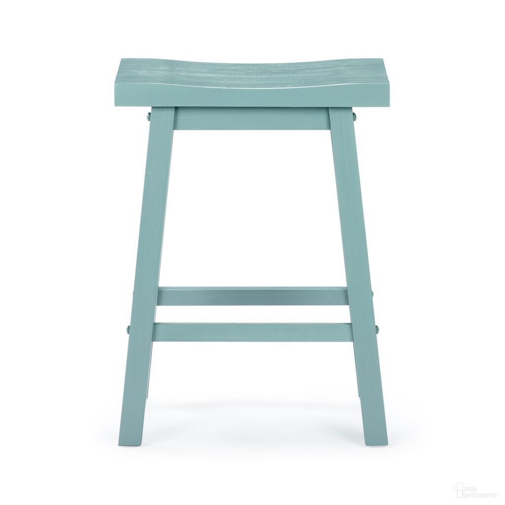 Sonoma Backless Saddle Counter Stool In Aspen Valley