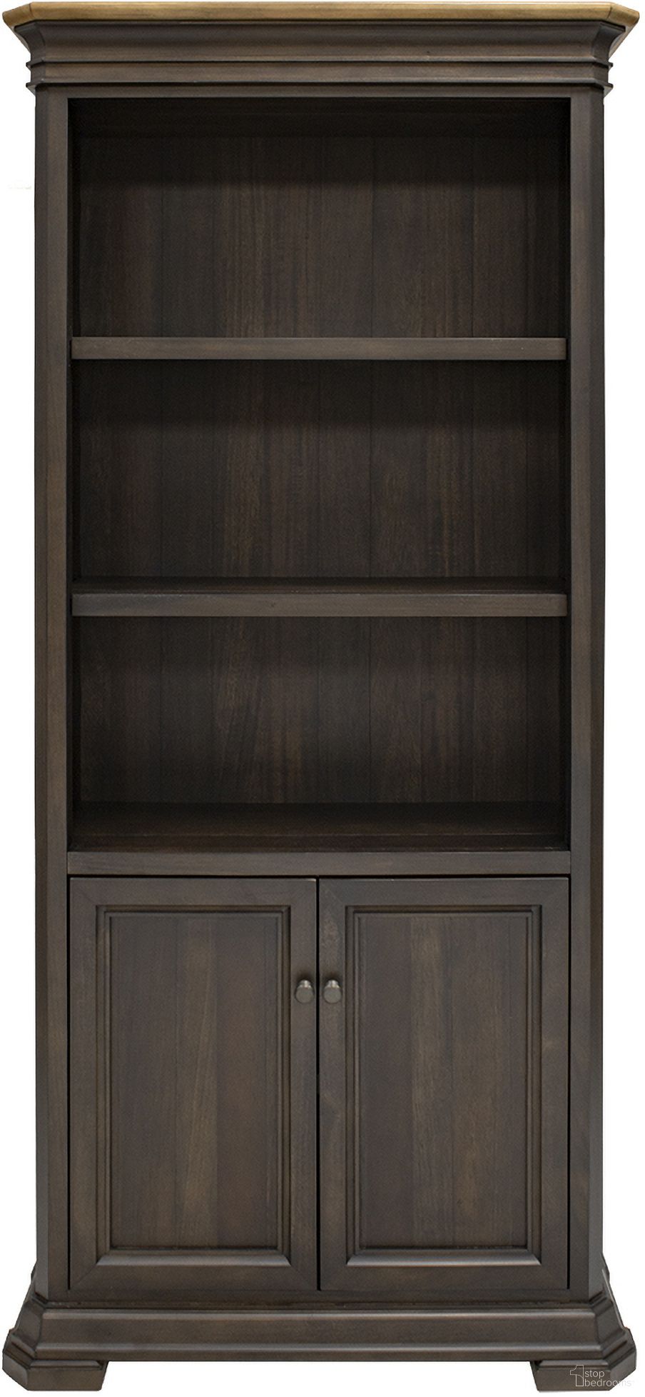 The appearance of Sonoma Executive Bookcase with Doors In Dark Roast designed by Martin Furniture in the traditional interior design. This dark roast piece of furniture was selected by 1StopBedrooms from Sonoma Collection to add a touch of cosiness and style into your home. Sku: IMSA3678D. Material: Wood.