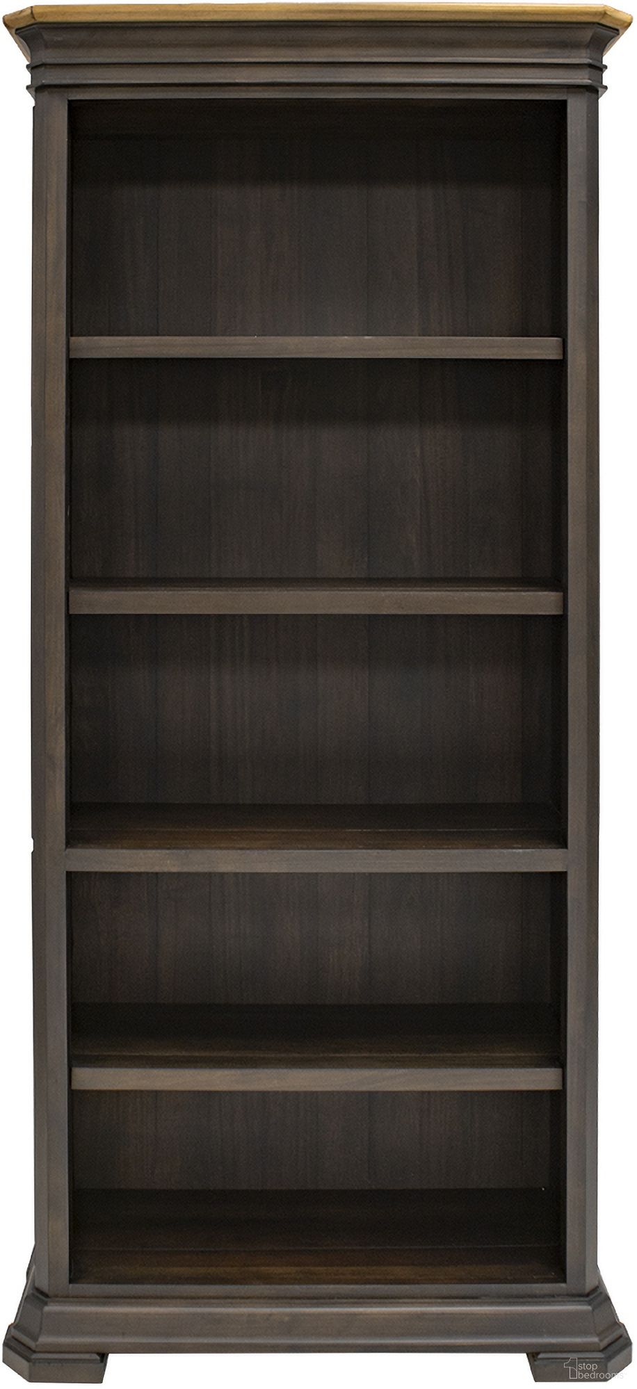 The appearance of Sonoma Executive Open Bookcase In Dark Roast designed by Martin Furniture in the traditional interior design. This dark roast piece of furniture was selected by 1StopBedrooms from Sonoma Collection to add a touch of cosiness and style into your home. Sku: IMSA3678. Material: Wood.