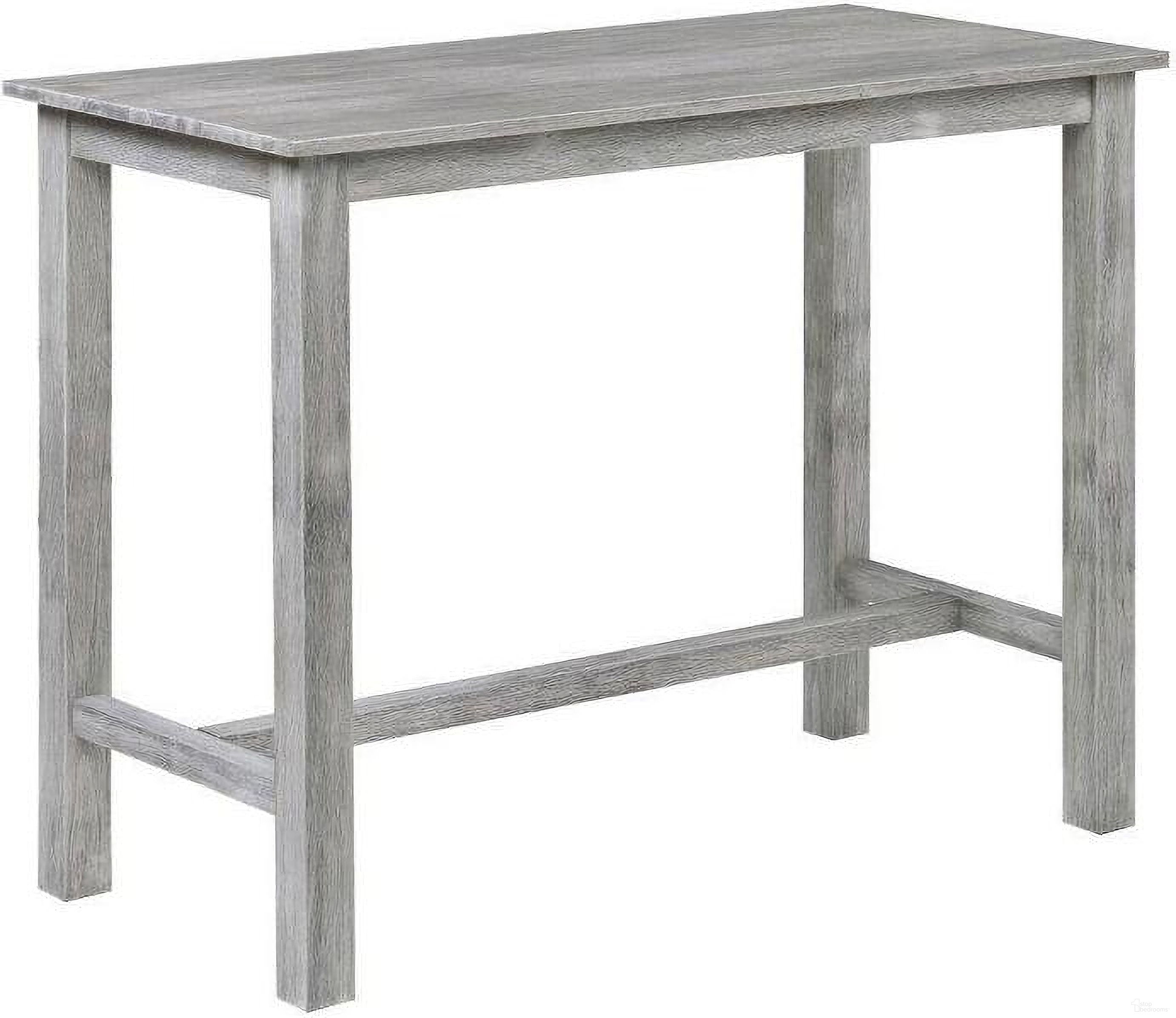 The appearance of Sonoma Pub Table N Storm Gray Wire-Brush designed by Boraam Industries in the modern / contemporary interior design. This gray piece of furniture was selected by 1StopBedrooms from Sonoma Collection to add a touch of cosiness and style into your home. Sku: 75226. Table Top Shape: Rectangular. Material: Rubberwood.
