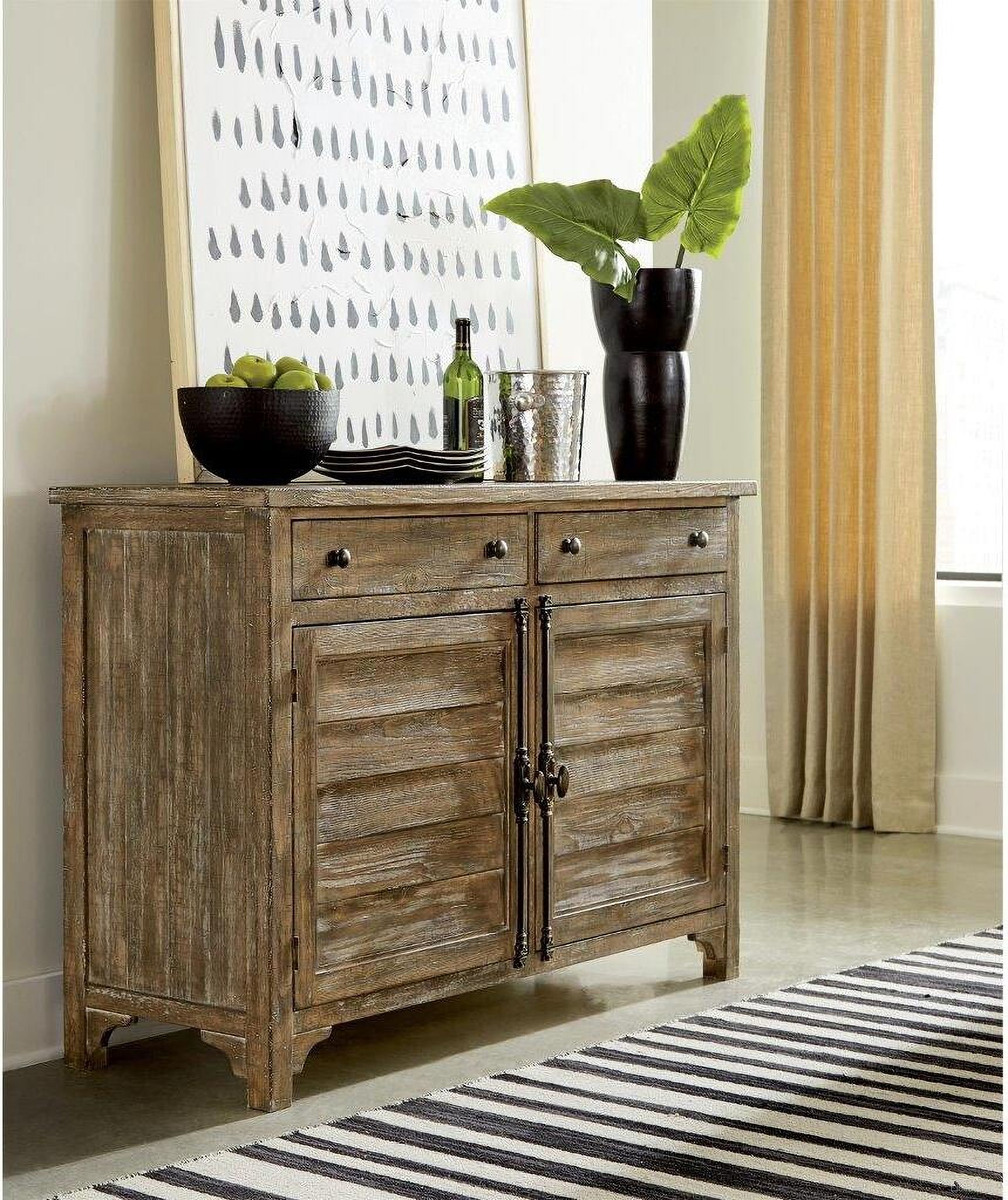 The appearance of Sonora Snowy Desert Sideboard designed by Riverside Furniture in the country / farmhouse interior design. This brown piece of furniture was selected by 1StopBedrooms from Sonora Collection to add a touch of cosiness and style into your home. Sku: 54956.