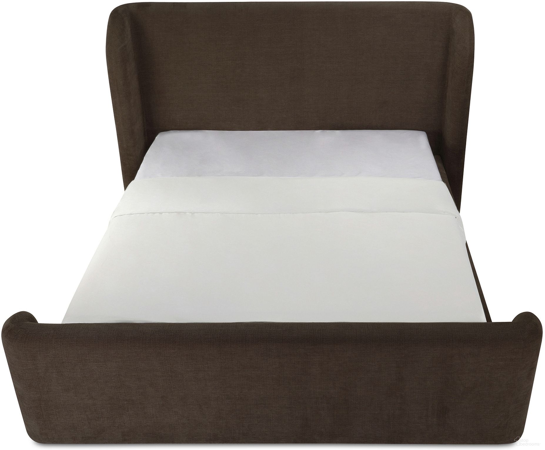 The appearance of Sophia Queen Bed In Brown designed by Moes Home in the modern / contemporary interior design. This brown piece of furniture was selected by 1StopBedrooms from Sophia Collection to add a touch of cosiness and style into your home. Sku: RN-1152-03-0. Bed Type: Storage Bed. Material: Polyester. Bed Size: Queen.