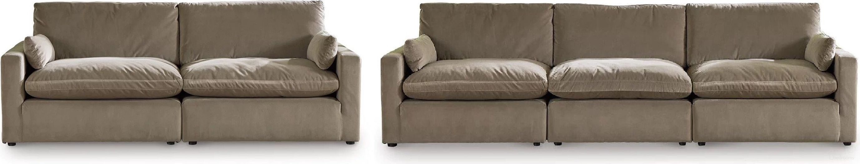 Sophie Living Room Set In Cocoa