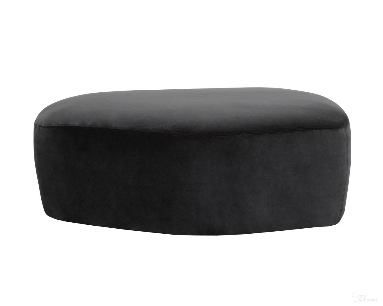 Soraya Ottoman In Shadow Grey