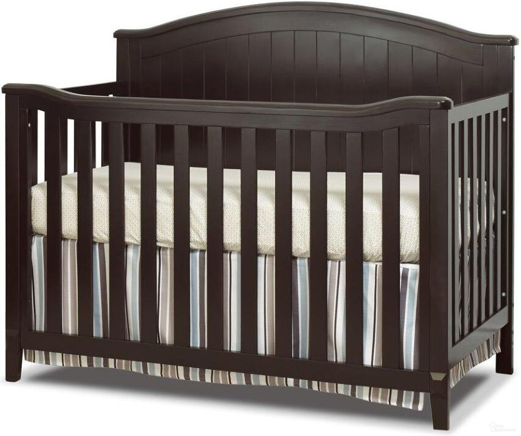 Sorelle Fairview 4-In-1 Crib In Espresso