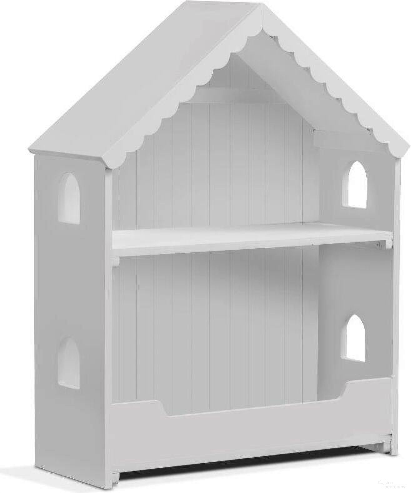 The appearance of Sorelle Sweet Home Bookcase In White designed by Sorelle Furniture in the transitional interior design. This white piece of furniture  was selected by 1StopBedrooms from Sweet Home Collection to add a touch of cosiness and style into your home. Sku: 19000-W.
