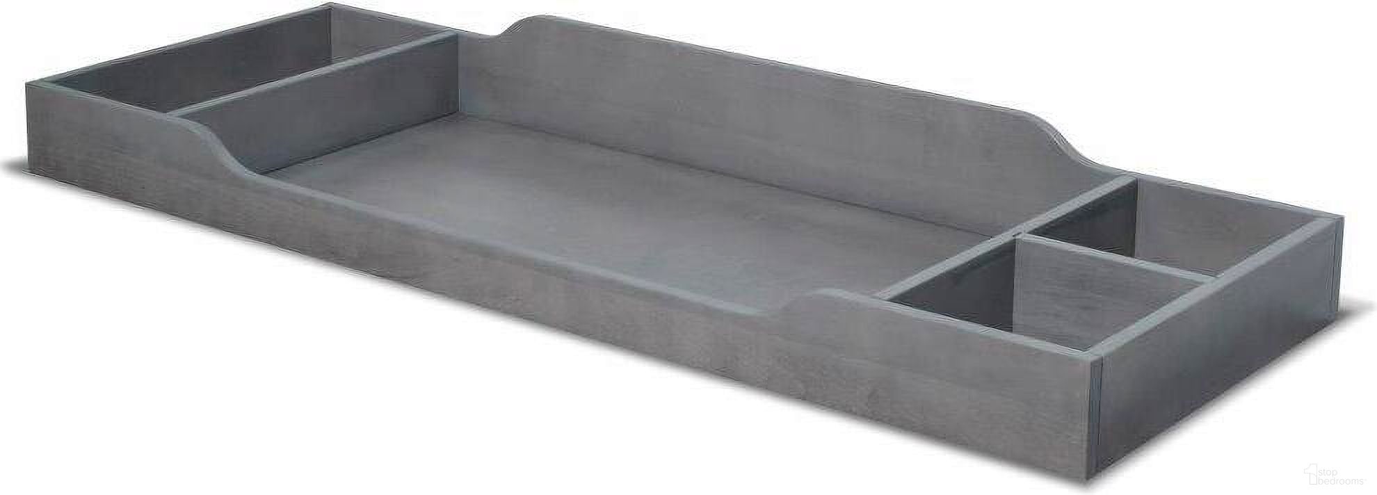 Sorelle Topper For Double Dresser In Stone Gray