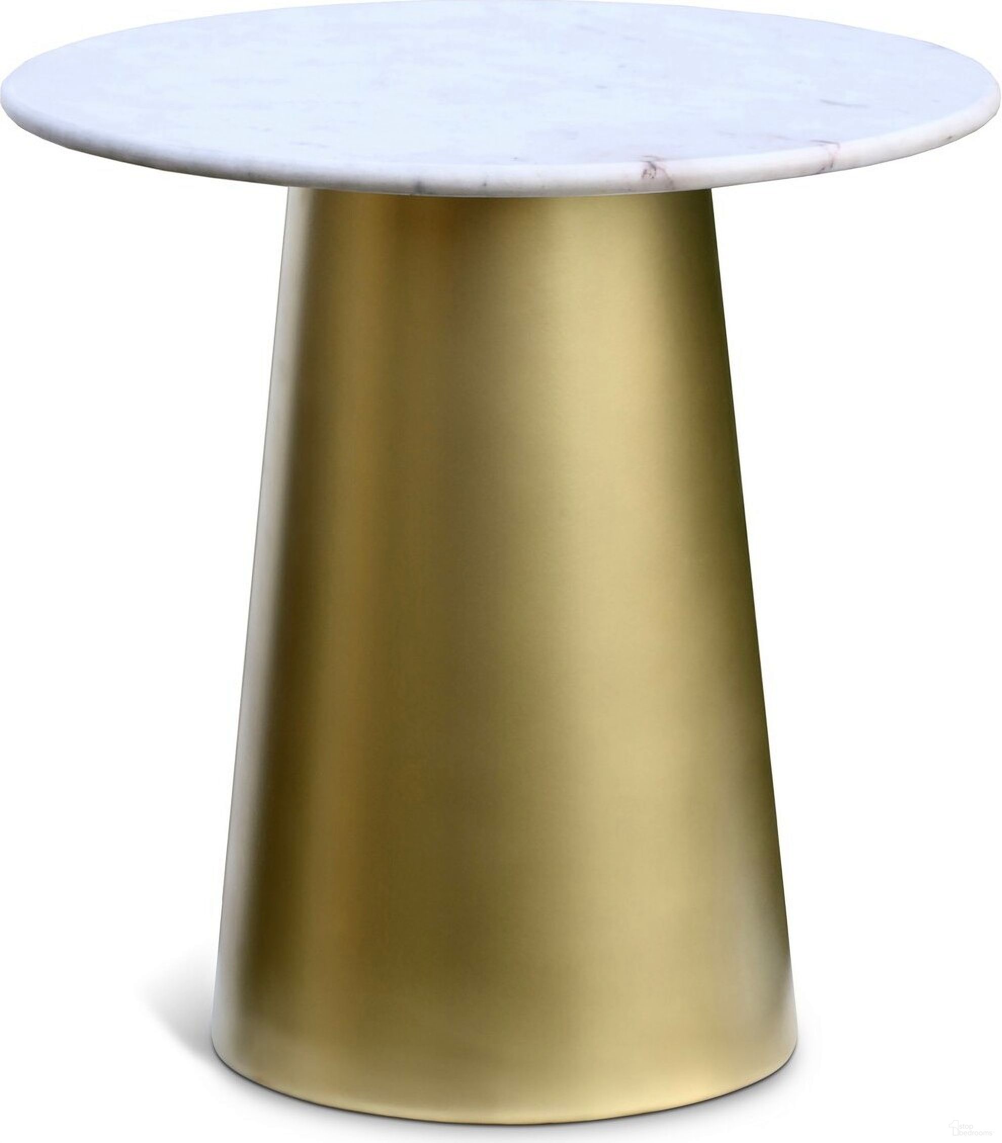 Sorrento End Table In Gold