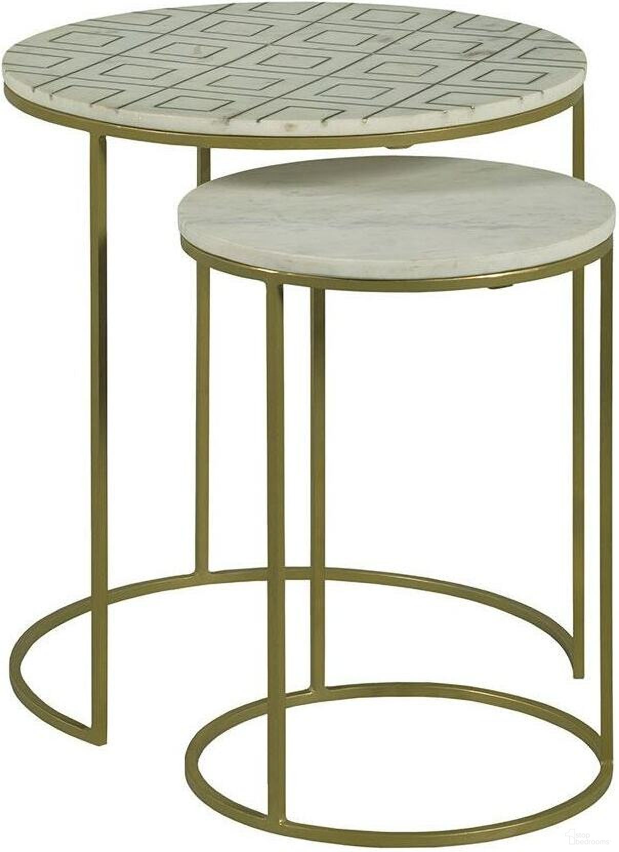 The appearance of Soulful Textures Nesting Drink Table In Aged Bronze designed by Fairfield Chair in the modern / contemporary interior design. This aged bronze piece of furniture  was selected by 1StopBedrooms from Soulful Textures Collection to add a touch of cosiness and style into your home. Sku: 8147-49. Material: Metal.