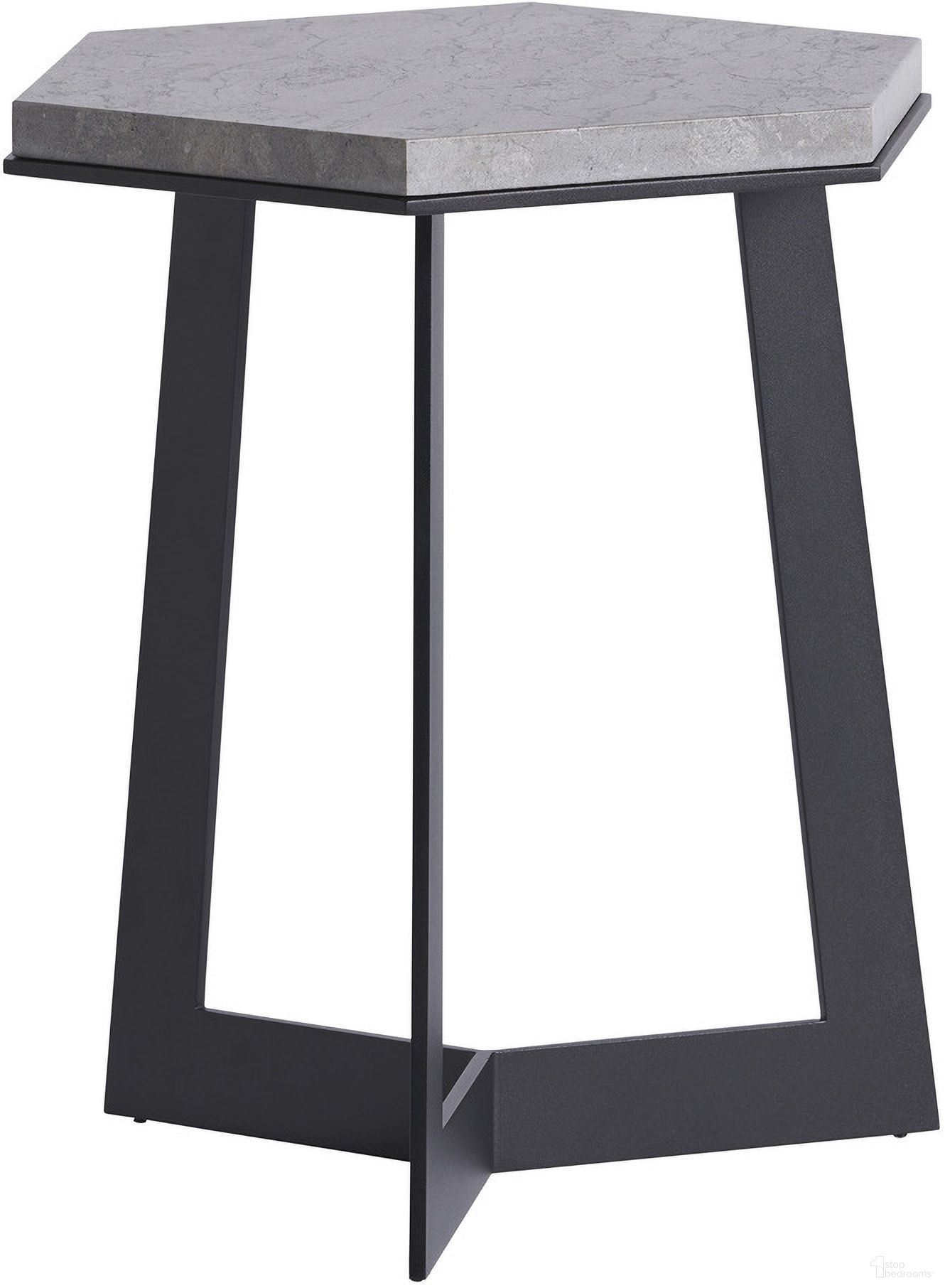 The appearance of South Beach Spot Table In Obsidian designed by Tommy Bahama in the modern / contemporary interior design. This obsidian piece of furniture  was selected by 1StopBedrooms from South Beach Collection to add a touch of cosiness and style into your home. Sku: 3940-950. Material: Aluminum.