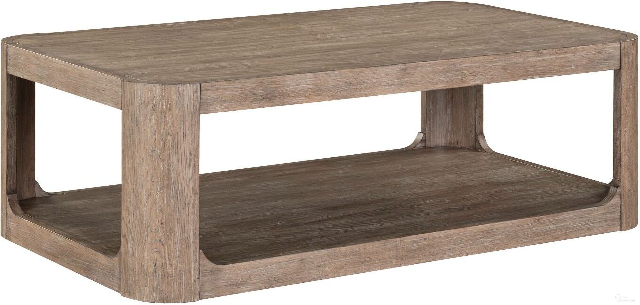 The appearance of South Bend Rectangular Cocktail Table In Brown designed by Liberty in the modern / contemporary interior design. This brown piece of furniture was selected by 1StopBedrooms from South Bend Collection to add a touch of cosiness and style into your home. Sku: 306-OT1010. Material: Solid Rubberwood.