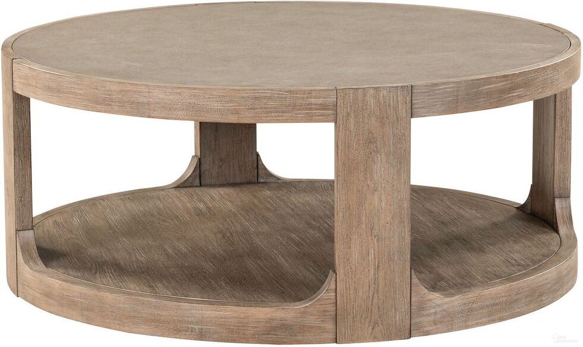 The appearance of South Bend Round Cocktail Table In Brown designed by Liberty in the modern / contemporary interior design. This brown piece of furniture was selected by 1StopBedrooms from South Bend Collection to add a touch of cosiness and style into your home. Sku: 306-OT1011. Material: Solid Rubberwood.