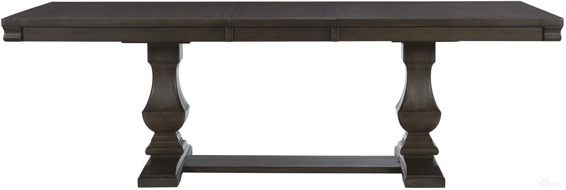 The appearance of Southlake Dining Table In Brown designed by Homelegance in the traditional interior design. This brown piece of furniture was selected by 1StopBedrooms from Southlake Collection to add a touch of cosiness and style into your home. Sku: 5741-94;5741-94B. Table Base Style: Trestle. Material: Wood. Table Top Shape: Rectangular. Size: 40" x 95".