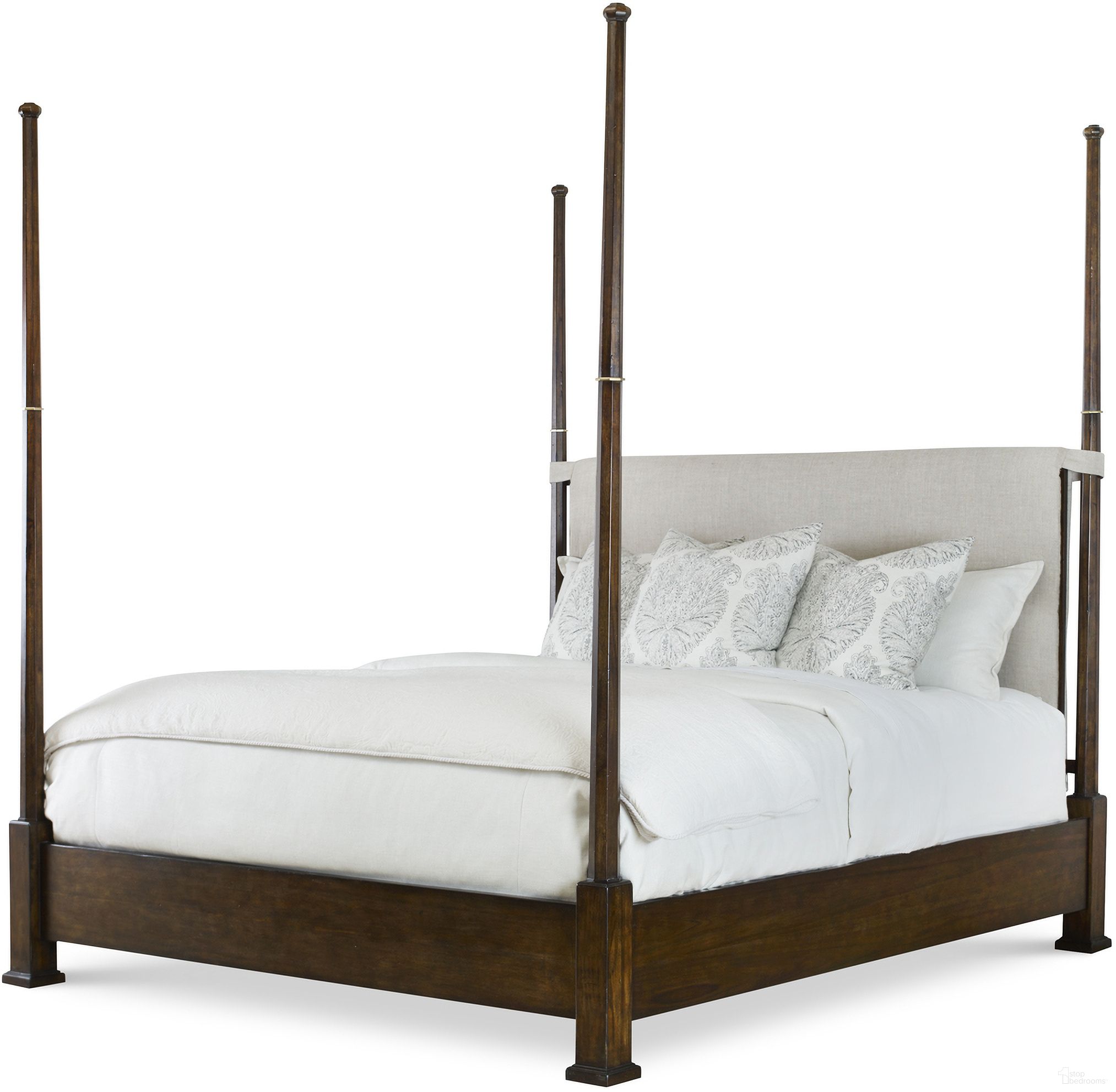 The appearance of Southport King Poster Bed In Acacia designed by Century Furniture in the modern / contemporary interior design. This acacia piece of furniture was selected by 1StopBedrooms from Monarch Collection to add a touch of cosiness and style into your home. Sku: MN5707K-F;MN5707K-H;MN5707K-R. Bed Type: Poster Bed. Bed Size: King. Material: Acacia Wood.