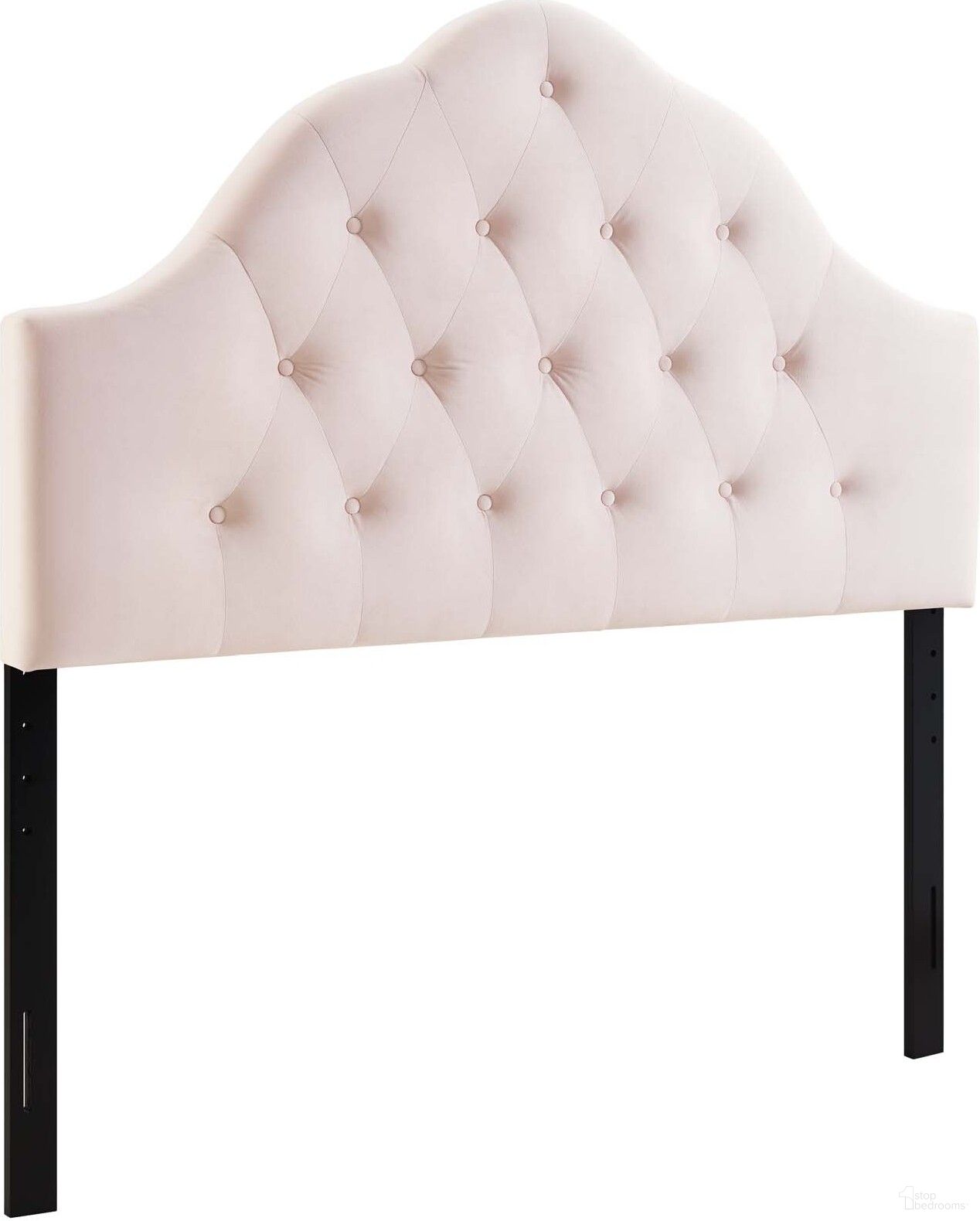 The appearance of Sovereign Pink Queen Diamond Tufted Performance Velvet Headboard designed by Modway in the modern / contemporary interior design. This pink piece of furniture  was selected by 1StopBedrooms from Sovereign Collection to add a touch of cosiness and style into your home. Sku: MOD-6124-PNK. Bed Size: Queen. Material: MDF.