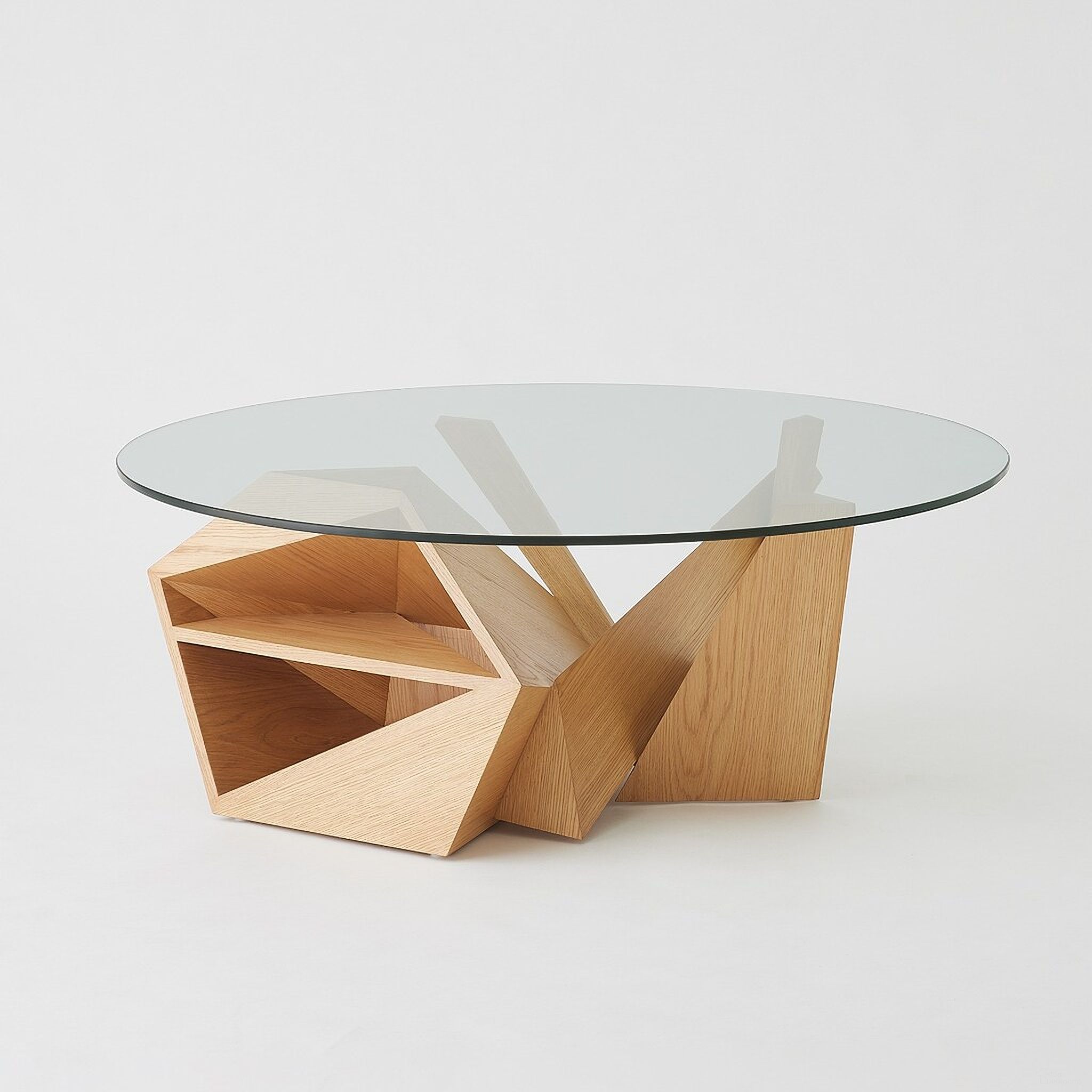 The appearance of Spectrum Cocktail Table In Oak designed by Global Views in the modern / contemporary interior design. This oak piece of furniture  was selected by 1StopBedrooms from Spectrum Collection to add a touch of cosiness and style into your home. Sku: 994099. Material: Wood.
