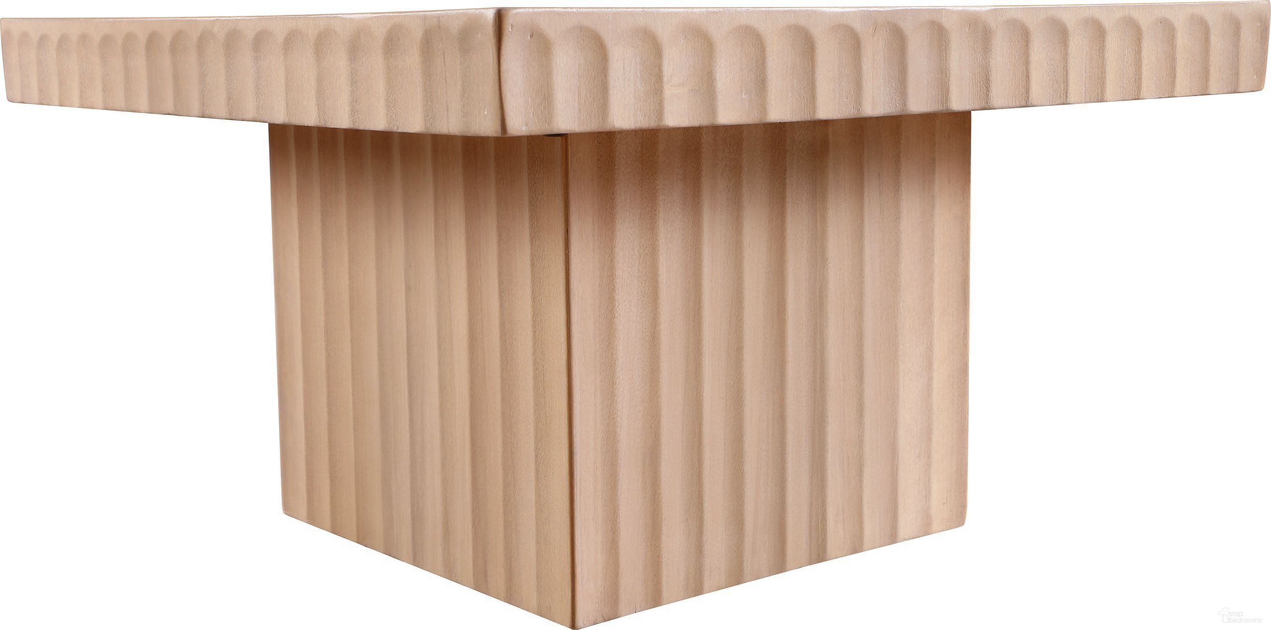Spencer Oak Veneer Coffee Table In Natural and Natural