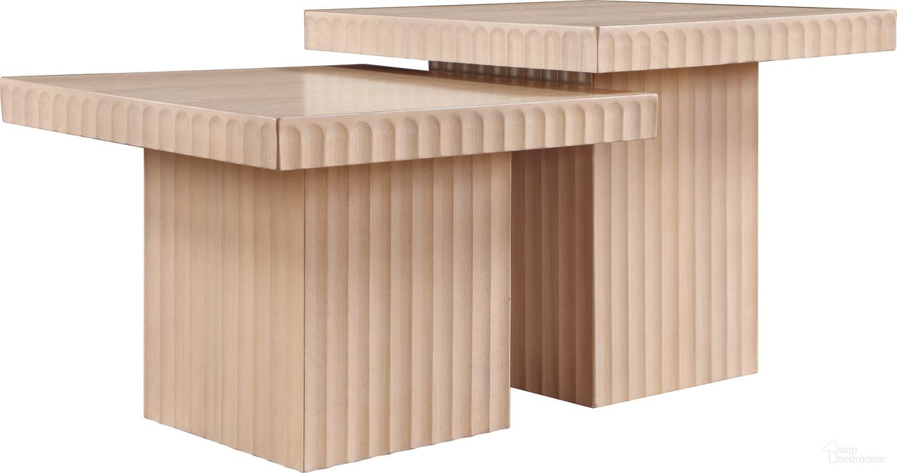 The appearance of Spencer Oak Veneer 2 Piece Coffee Table In Natural and Natural designed by Meridian in the modern / contemporary interior design. This natural and natural piece of furniture was selected by 1StopBedrooms from Spencer Collection to add a touch of cosiness and style into your home. Sku: 253Oak-CT15;253Oak-CT18. Material: Rubberwood.