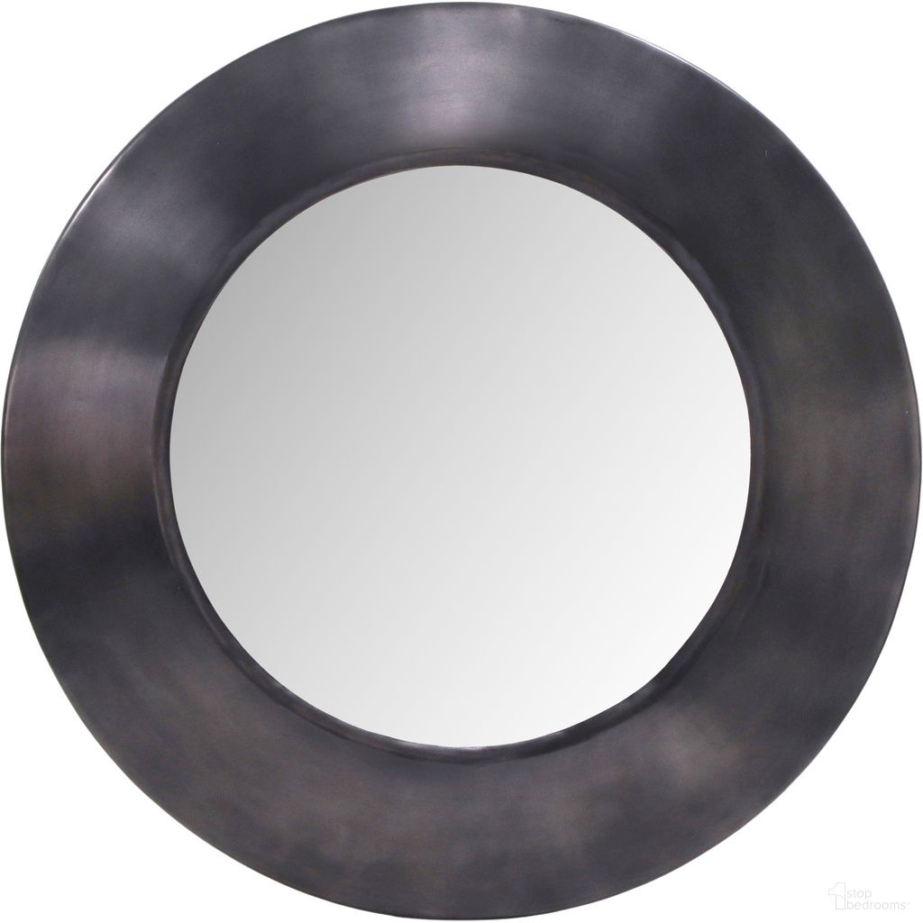 The appearance of Sphere Iron Mirror In Black and Antique Black designed by Meridian in the modern / contemporary interior design. This black and antique black piece of furniture was selected by 1StopBedrooms from Sphere Collection to add a touch of cosiness and style into your home. Sku: 66003Black-30M. Material: Iron.