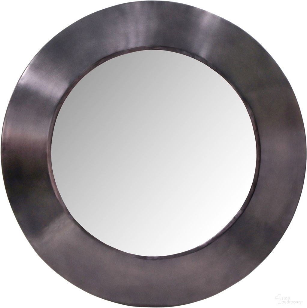 The appearance of Sphere Iron Mirror In Black and Antique Black designed by Meridian in the modern / contemporary interior design. This black and antique black piece of furniture was selected by 1StopBedrooms from Sphere Collection to add a touch of cosiness and style into your home. Sku: 66003Black-36M. Material: Iron.