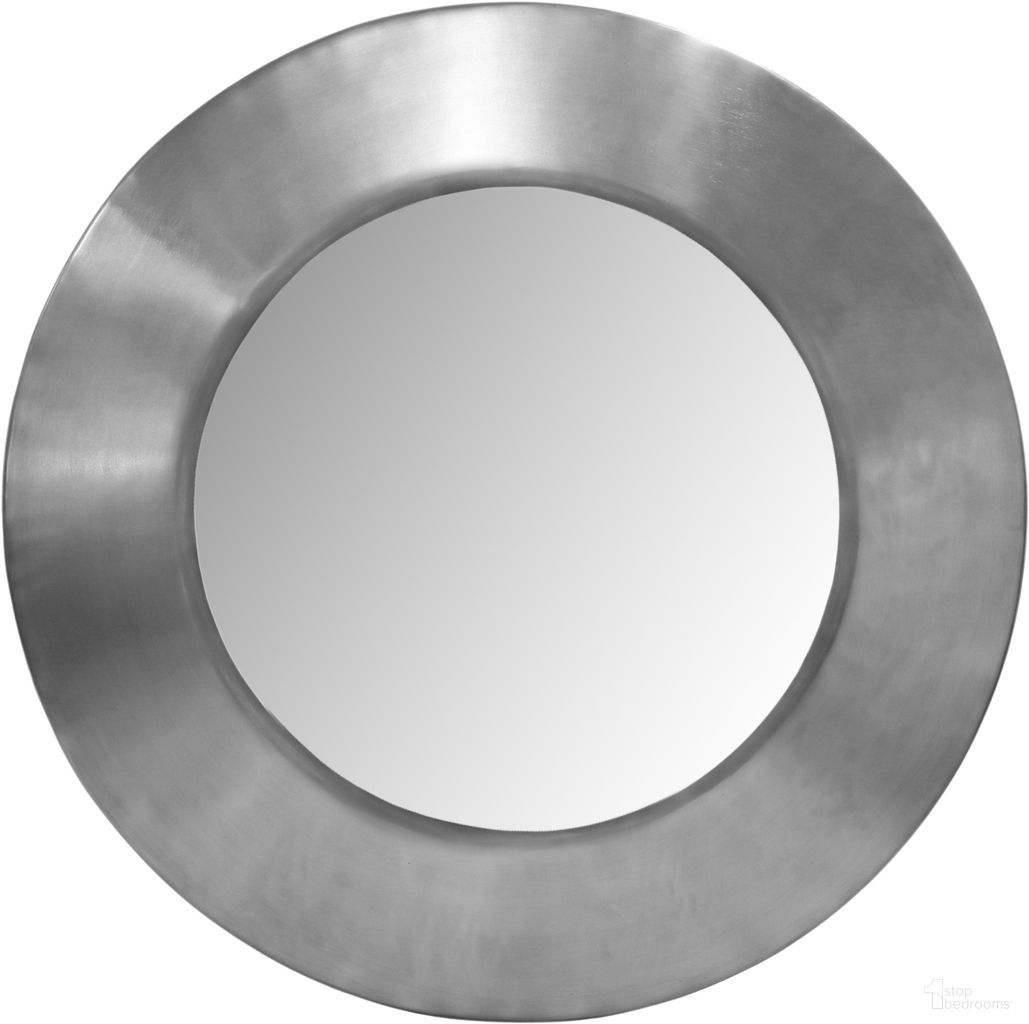 The appearance of Sphere Iron Mirror In Silver designed by Meridian in the modern / contemporary interior design. This silver piece of furniture was selected by 1StopBedrooms from Sphere Collection to add a touch of cosiness and style into your home. Sku: 66003Silver-30M. Material: Iron.