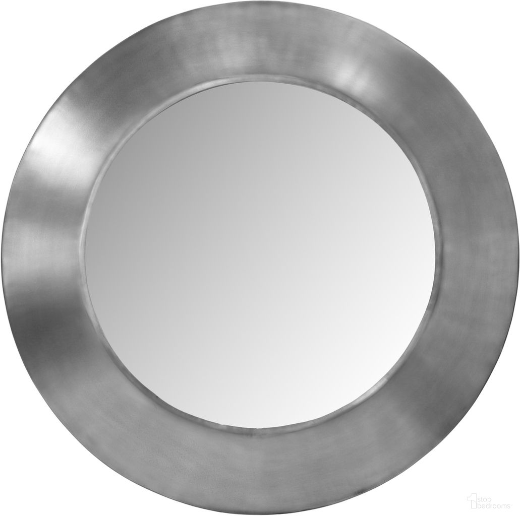 The appearance of Sphere Iron Mirror In Silver designed by Meridian in the modern / contemporary interior design. This silver piece of furniture was selected by 1StopBedrooms from Sphere Collection to add a touch of cosiness and style into your home. Sku: 66003Silver-36M. Material: Iron.