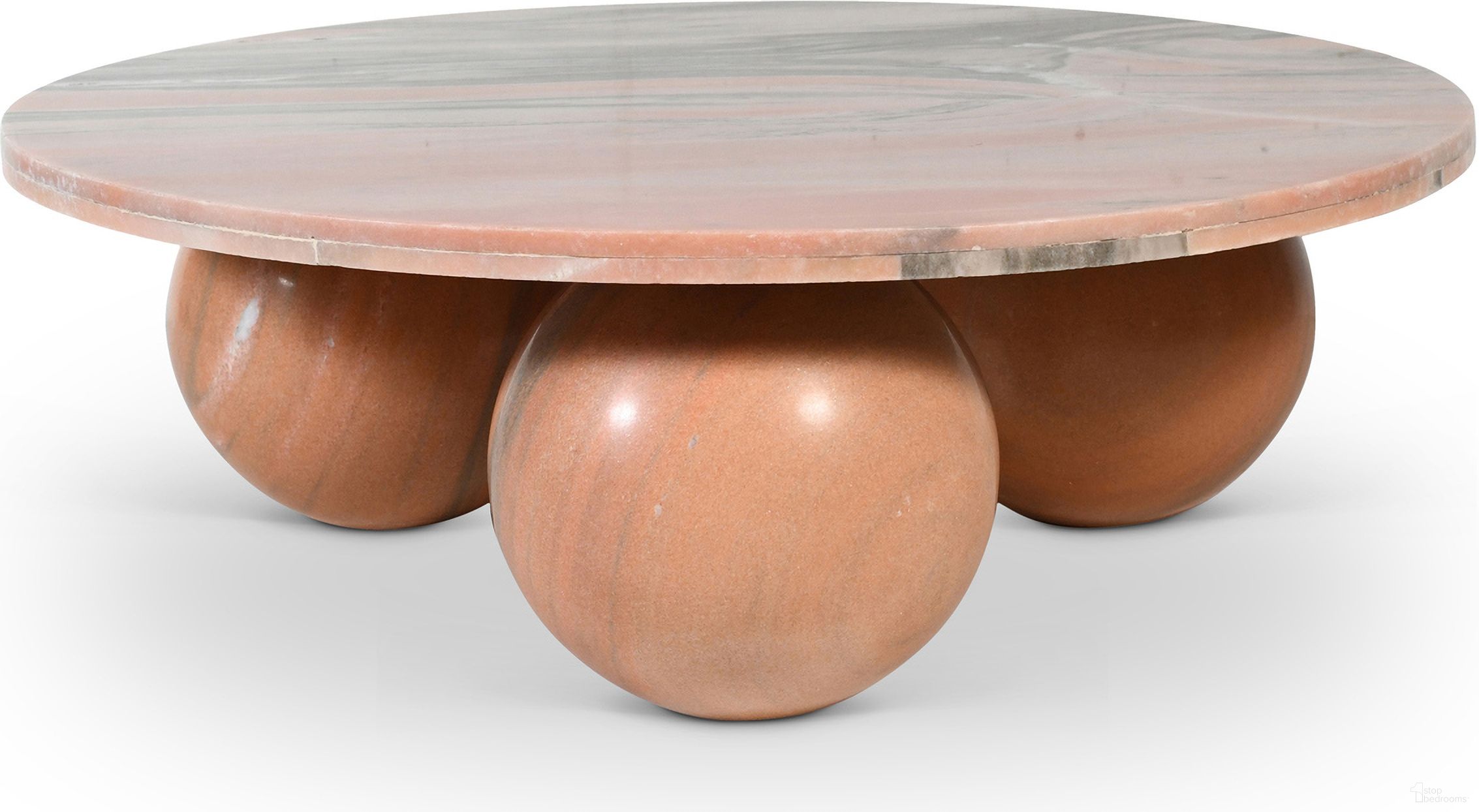 Spherical Forest Coffee Table In Pink