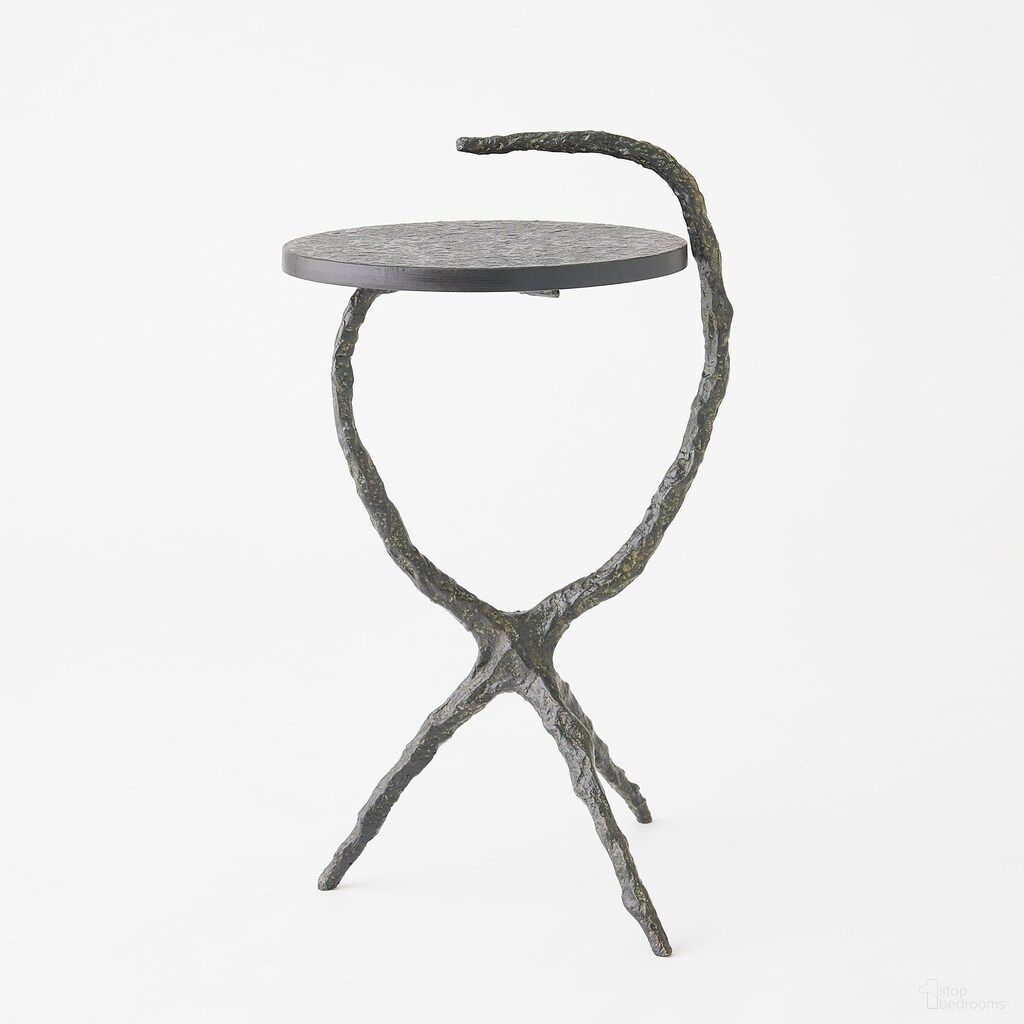 The appearance of Sprig Table In Bronze designed by Global Views in the modern / contemporary interior design. This bronze piece of furniture  was selected by 1StopBedrooms from Sprig Collection to add a touch of cosiness and style into your home. Sku: 780759. Material: MDF.