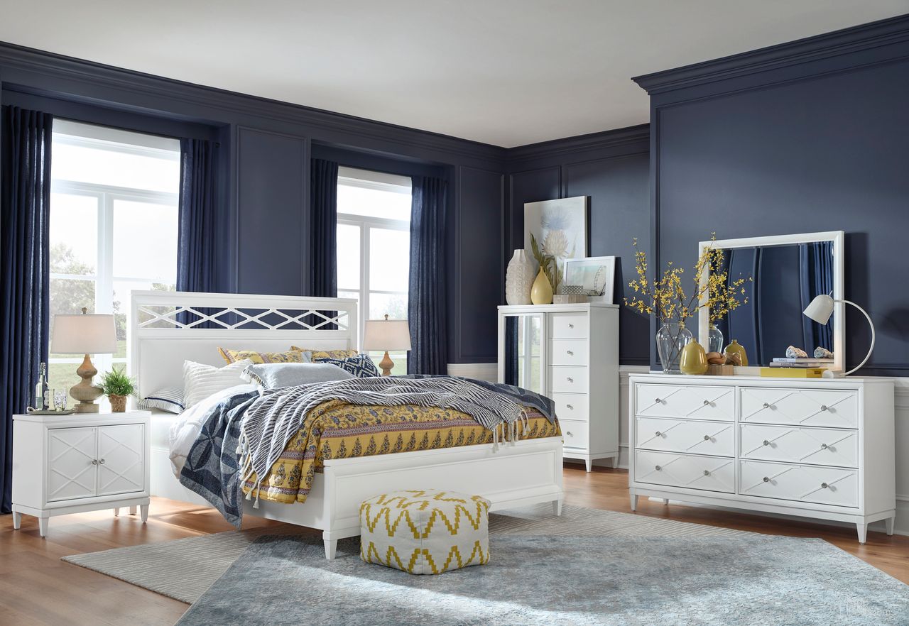 Magnussen Springhouse Upholstered Panel Bedroom Set - Thumbnail 2