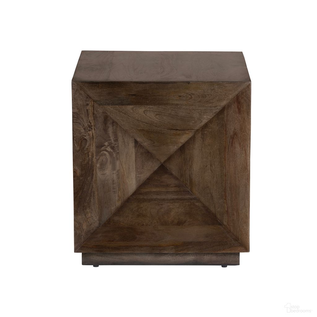 Square Accent/End Table In Brown