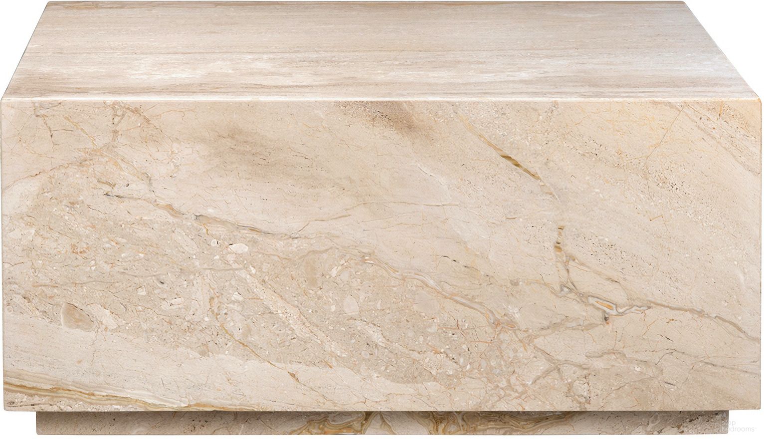 The appearance of Square Marble Cocktail/Coffee Table In Brown and Beige designed by Crestview Collection in the transitional interior design. This brown and beige piece of furniture was selected by 1StopBedrooms from to add a touch of cosiness and style into your home. Sku: CVFNR4638. Material: Marble.