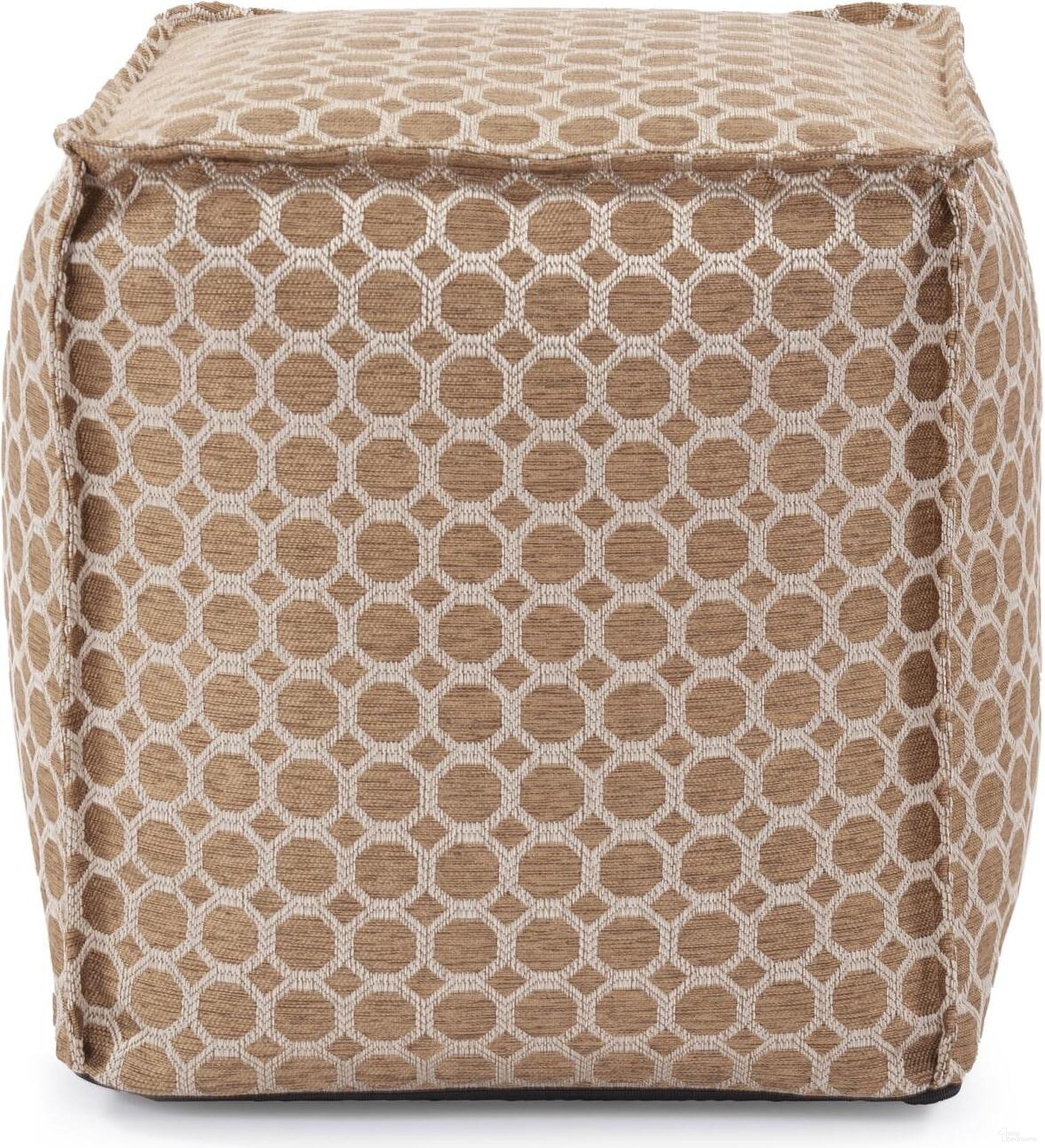 The appearance of Square Pouf Pyth In Gold designed by Howard Elliott in the modern / contemporary interior design. This gold piece of furniture  was selected by 1StopBedrooms from Pyth Collection to add a touch of cosiness and style into your home. Sku: 873-1139. Material: Polyester.