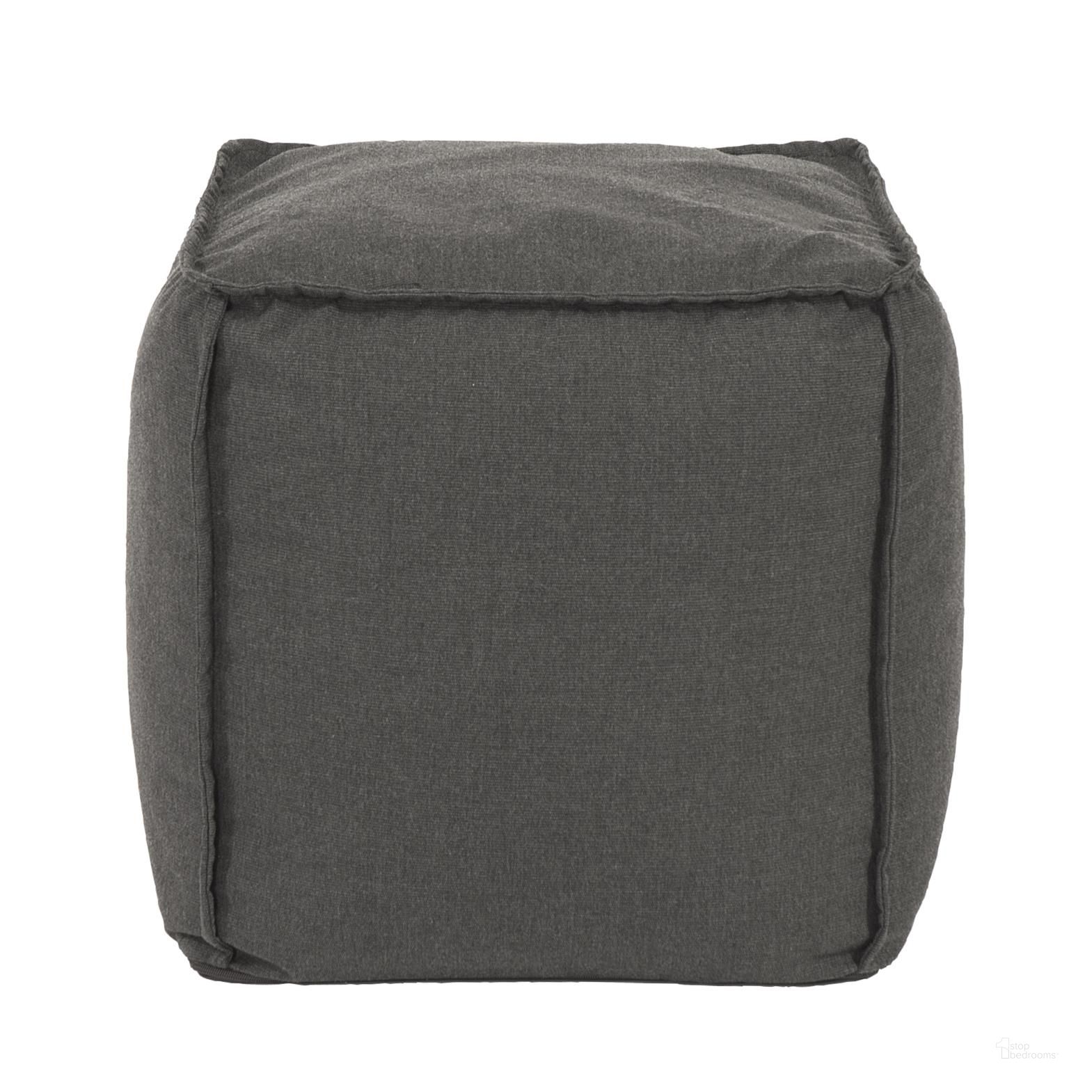 The appearance of Square Pouf Seascape In Charcoal designed by Howard Elliott in the indoor/outdoor interior design. This charcoal piece of furniture was selected by 1StopBedrooms from Seascape Collection to add a touch of cosiness and style into your home. Sku: Q873-460. Material: Acrylic.