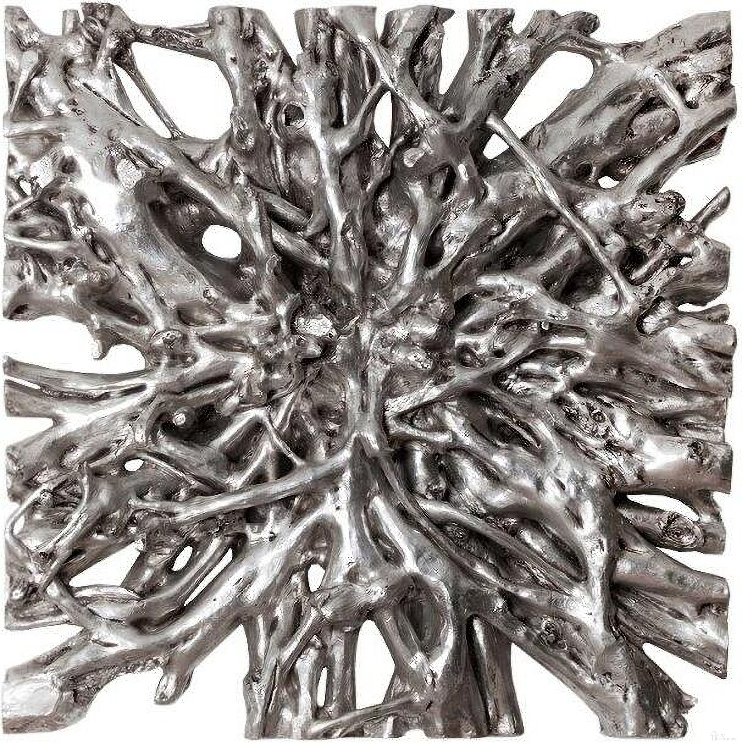 The appearance of Square Root Wall Art PH65348 designed by Phillips Collection in the modern / contemporary interior design. This silver piece of furniture  was selected by 1StopBedrooms from Cast Naturals Collection to add a touch of cosiness and style into your home. Sku: PH65348. Material: Resin.