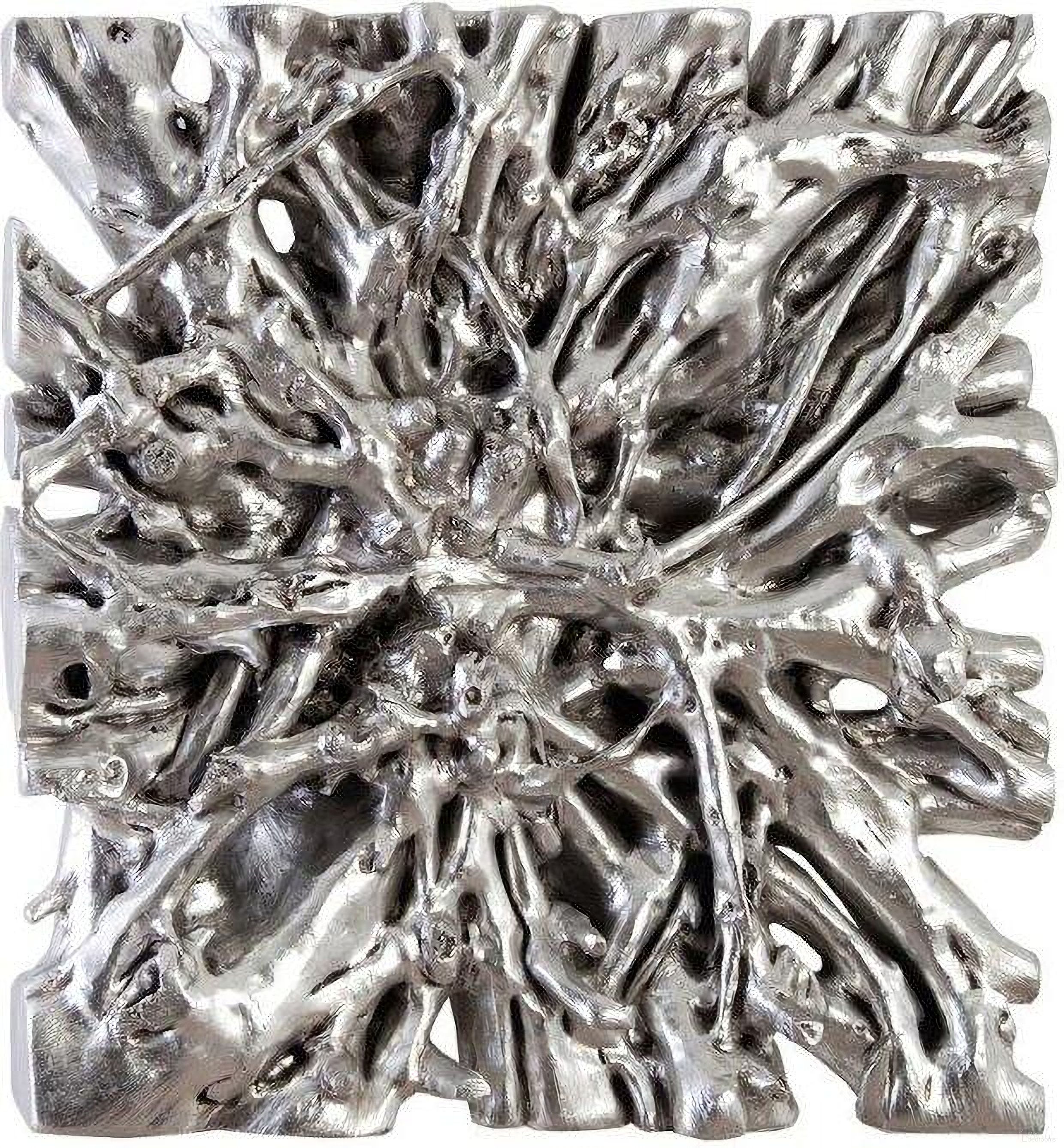 The appearance of Square Root Wall Art PH66091 designed by Phillips Collection in the modern / contemporary interior design. This silver piece of furniture  was selected by 1StopBedrooms from Cast Naturals Collection to add a touch of cosiness and style into your home. Sku: PH66091. Material: Resin.