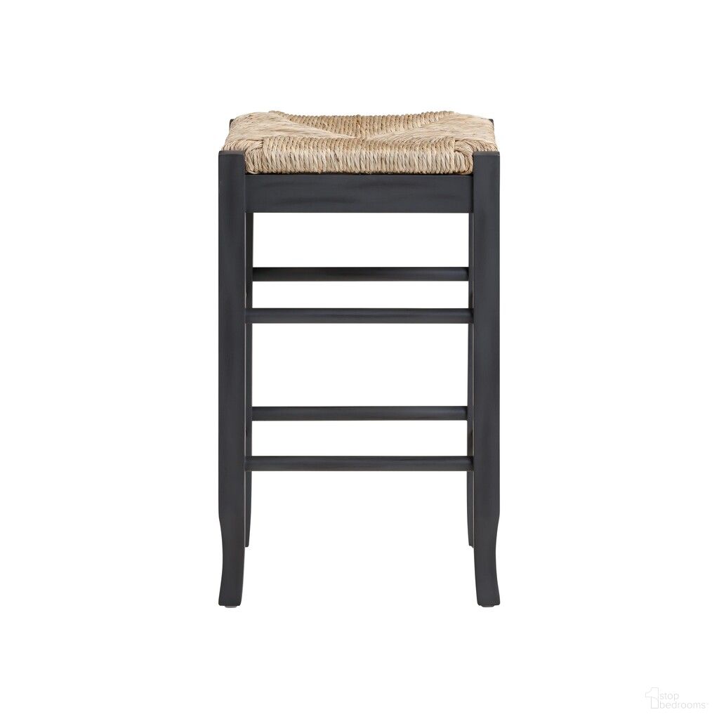 The appearance of Square Rush Backless Counter Stool In Charcoal Grey designed by Boraam Industries in the transitional interior design. This charcoal grey piece of furniture was selected by 1StopBedrooms from Square Rush Collection to add a touch of cosiness and style into your home. Sku: 94024. Material: Rubberwood.