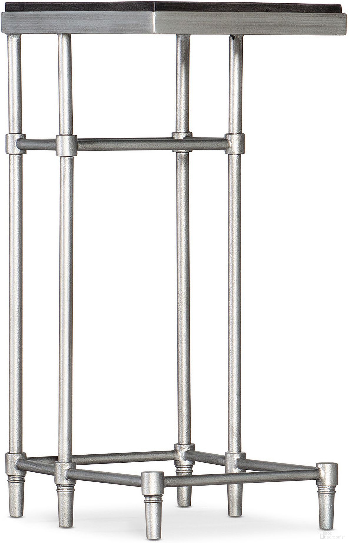 Commerce and Market St. Armand Chairside Table In Black
