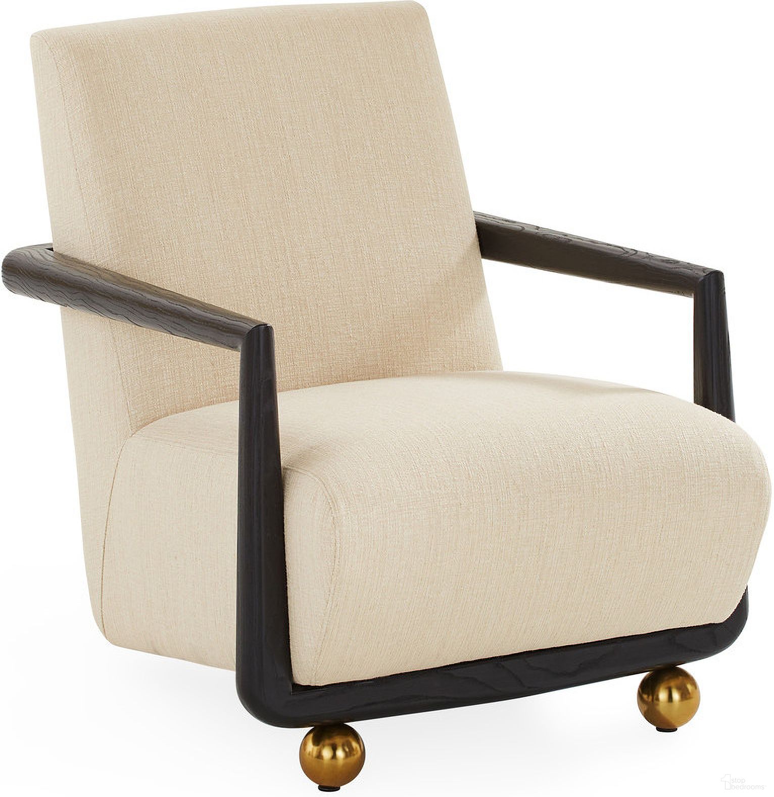 St. Germain Club Chair In Belfast Stone