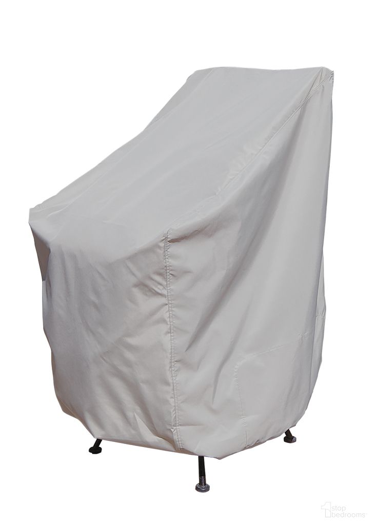 Stack of Barstools Cover In Grey