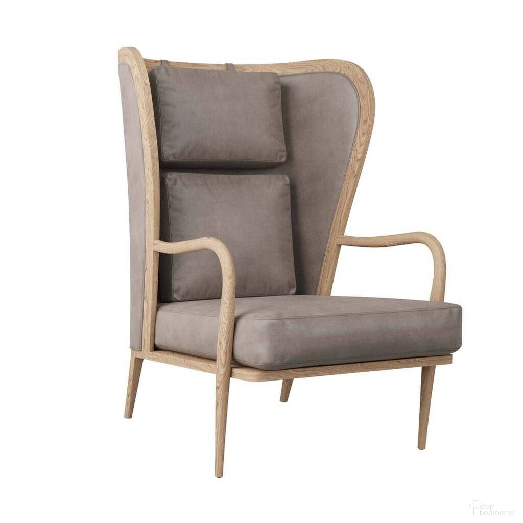 The appearance of Stassi Wing Chair In Carbon designed by Arteriors in the modern / contemporary interior design. This carbon piece of furniture was selected by 1StopBedrooms from Stassi Collection to add a touch of cosiness and style into your home. Sku: 5743. Material: Leather.