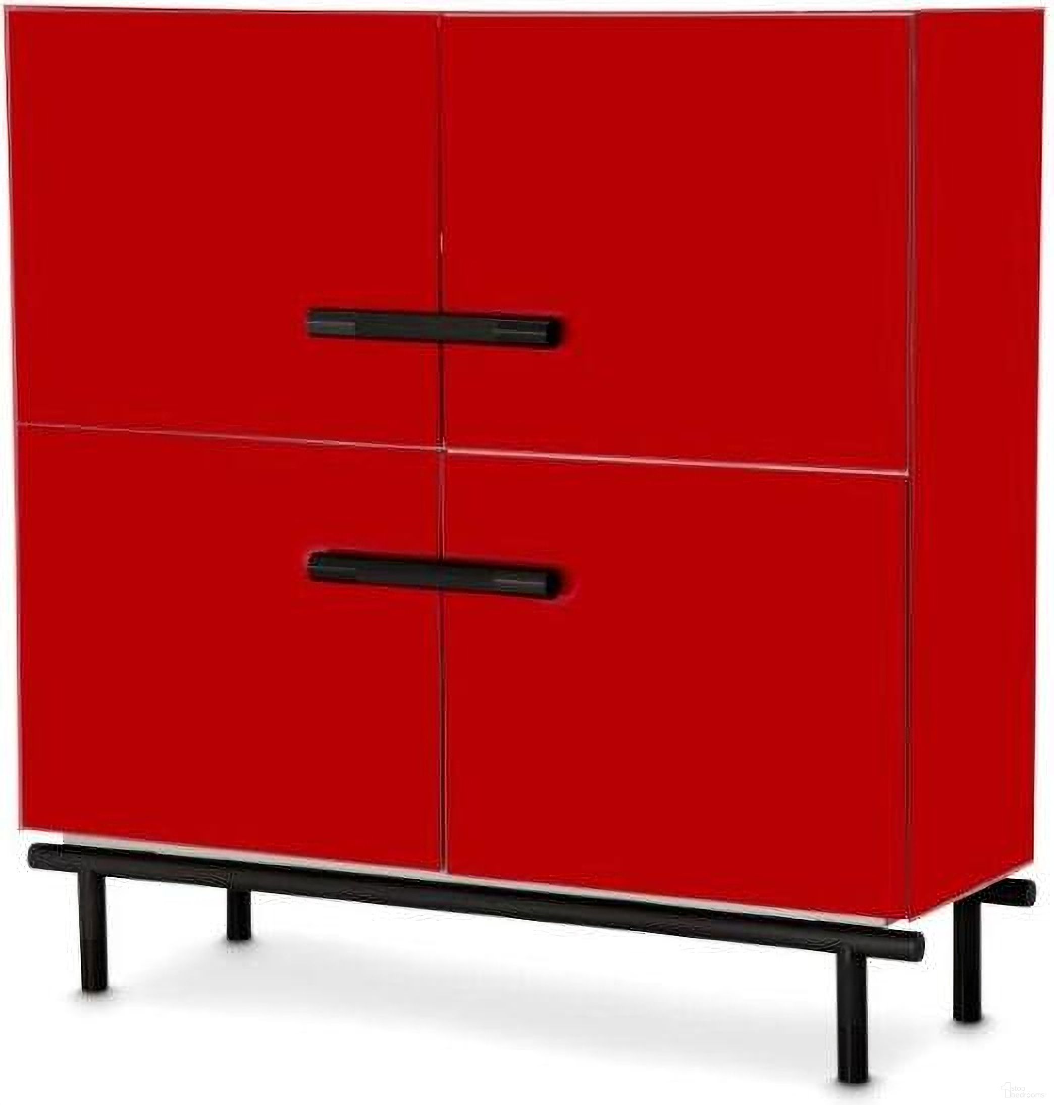 The appearance of State St. Saffron Accent Cabinet designed by Michael Amini in the modern / contemporary interior design. This saffron piece of furniture  was selected by 1StopBedrooms from State St. Collection to add a touch of cosiness and style into your home. Sku: N9016008C-602;N9016008L-804. Material: Wood.