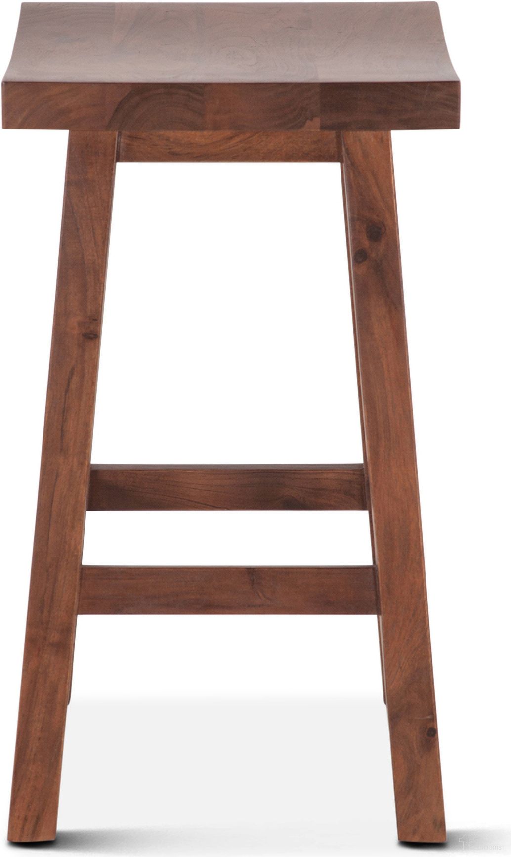 The appearance of Stavanger Counter Stool In Cinnamon Brown designed by Home Trends and Design in the rustic / southwestern interior design. This brown piece of furniture  was selected by 1StopBedrooms from Stavanger Collection to add a touch of cosiness and style into your home. Sku: ZWSTVCC16CN. Material: Acacia Wood.