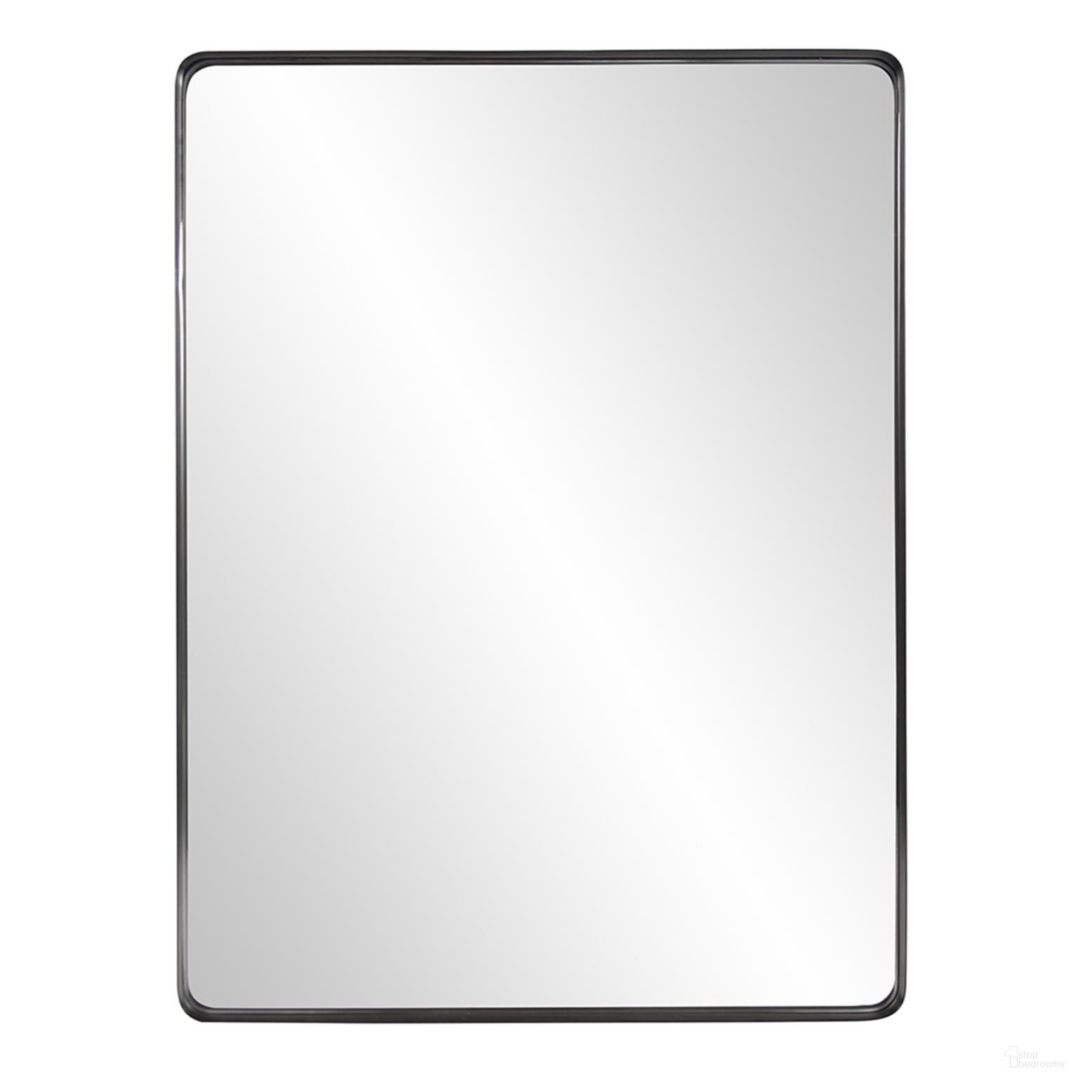 Steele Mirror In Black